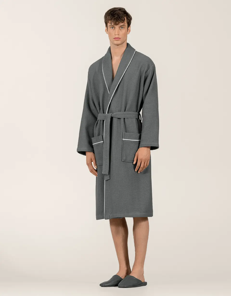 Bathrobe - Alan | Grey - Image 4