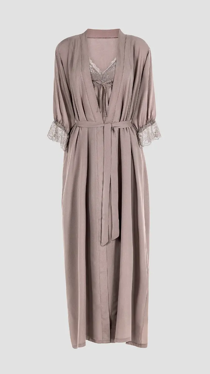 Bathrobe - Christina | Brown - Image 2