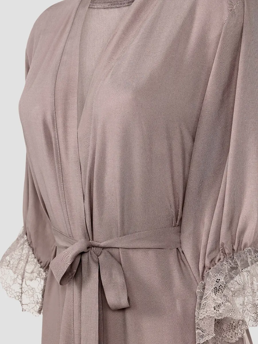 Bathrobe - Christina | Brown - Image 3