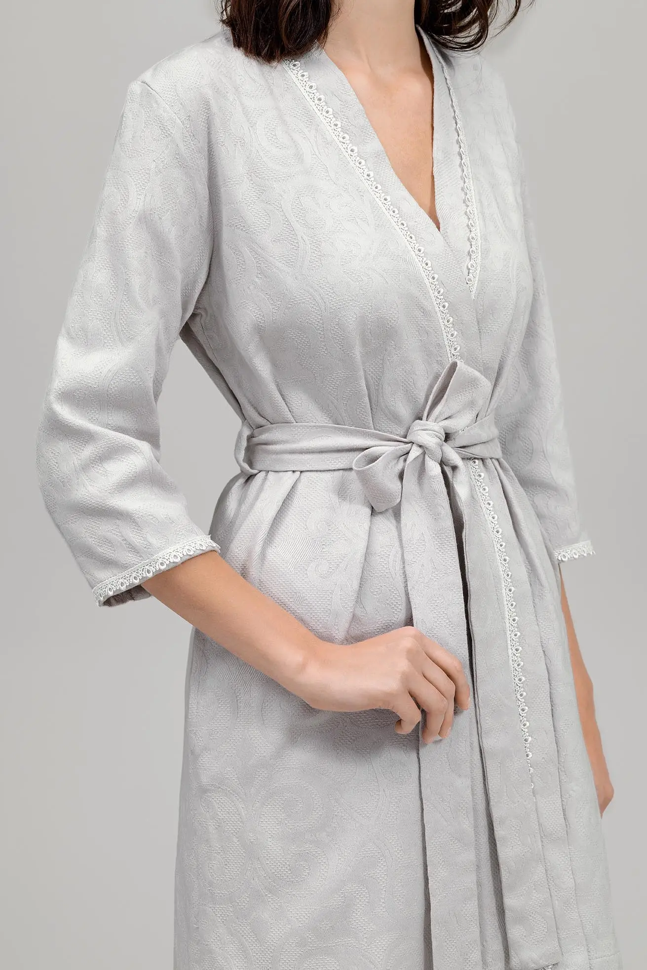 Bathrobe - Doris | Grey - Image 3