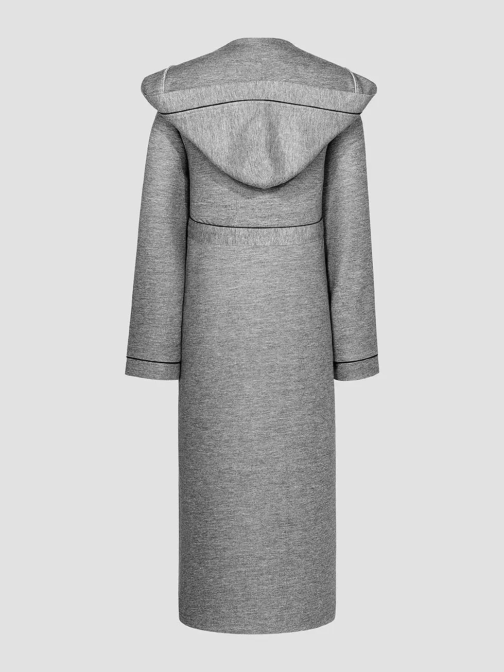 Bathrobe - Oliver | Grey/Black - Image 3