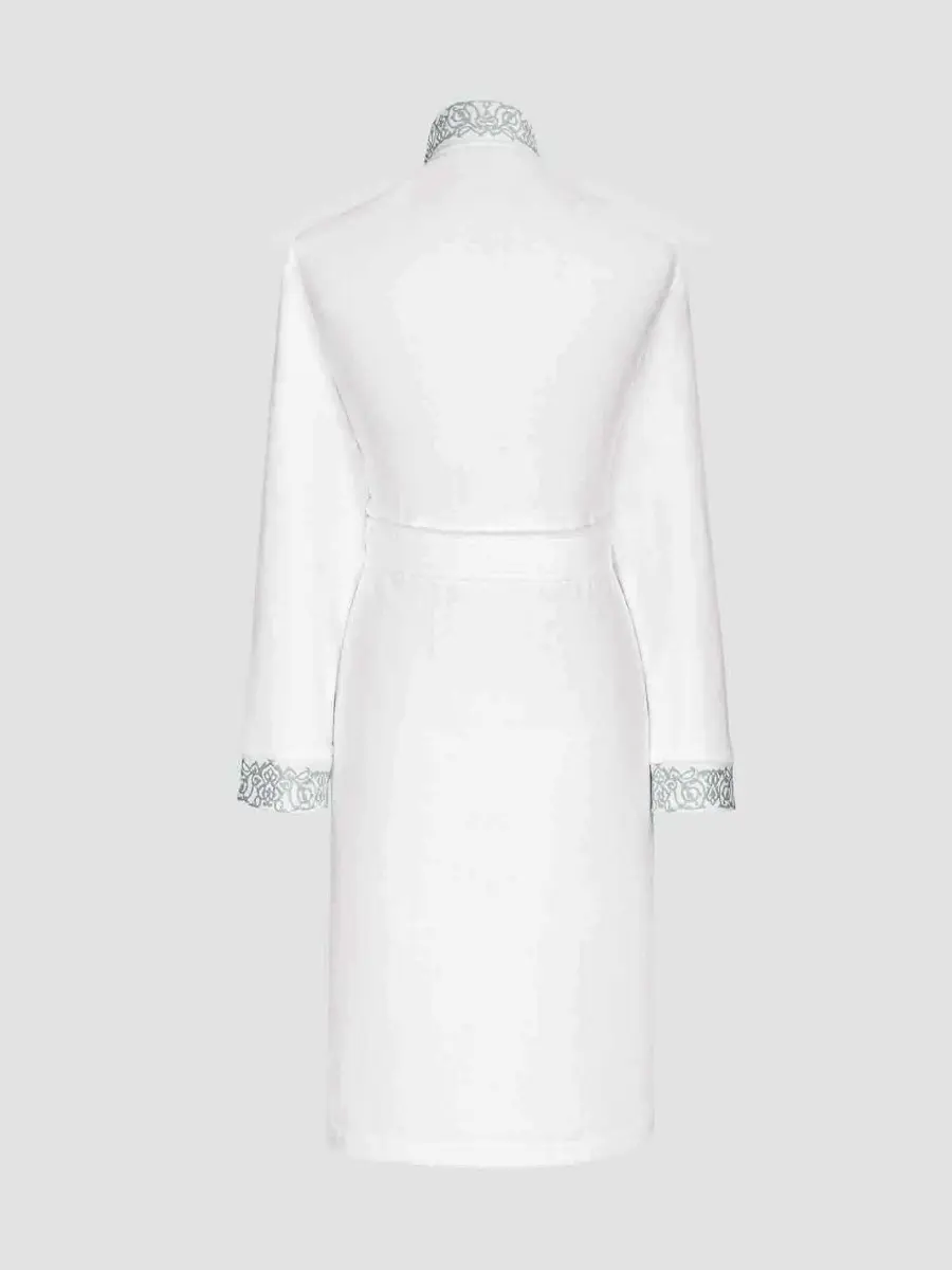 Bathrobe - Olympia | Snow White/Silver Grey - Image 5