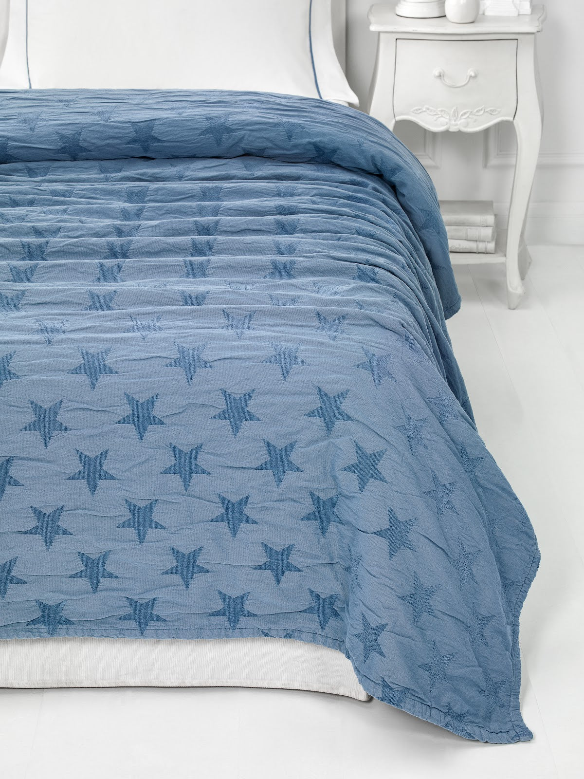 Bedspread - Stars | Blue | 59"х 79" - Image 4