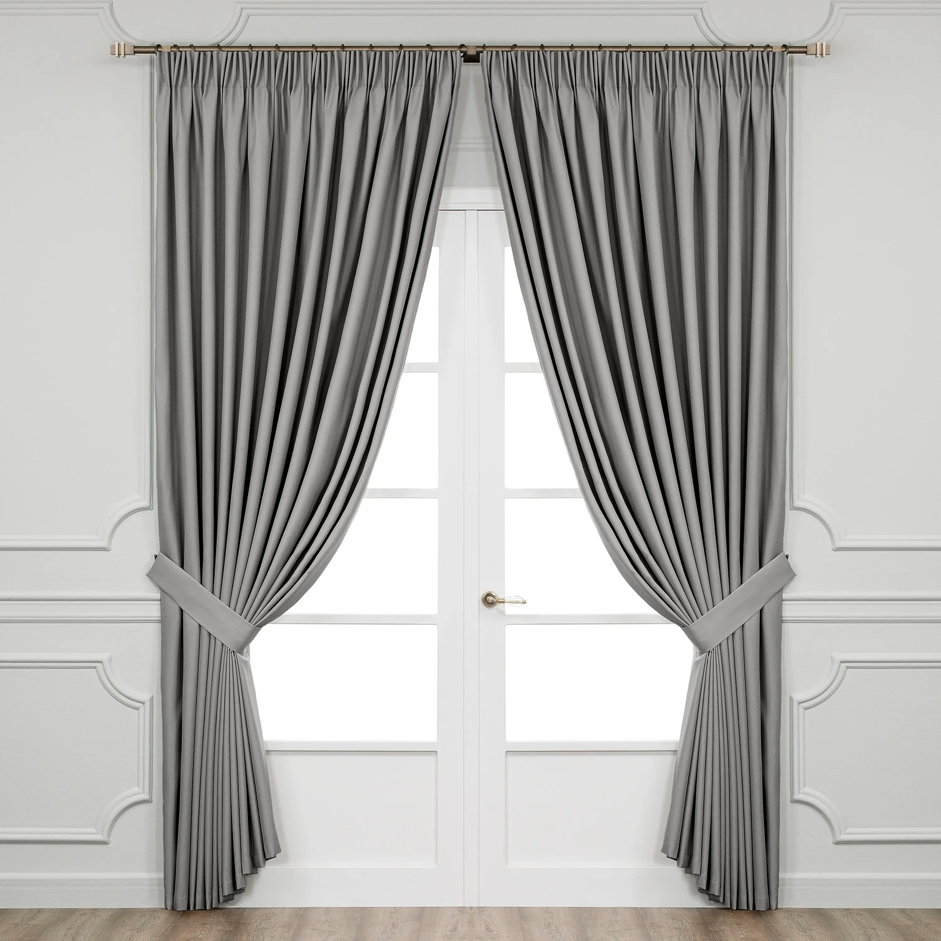 Curtains - David | Grey | 102" x 108"