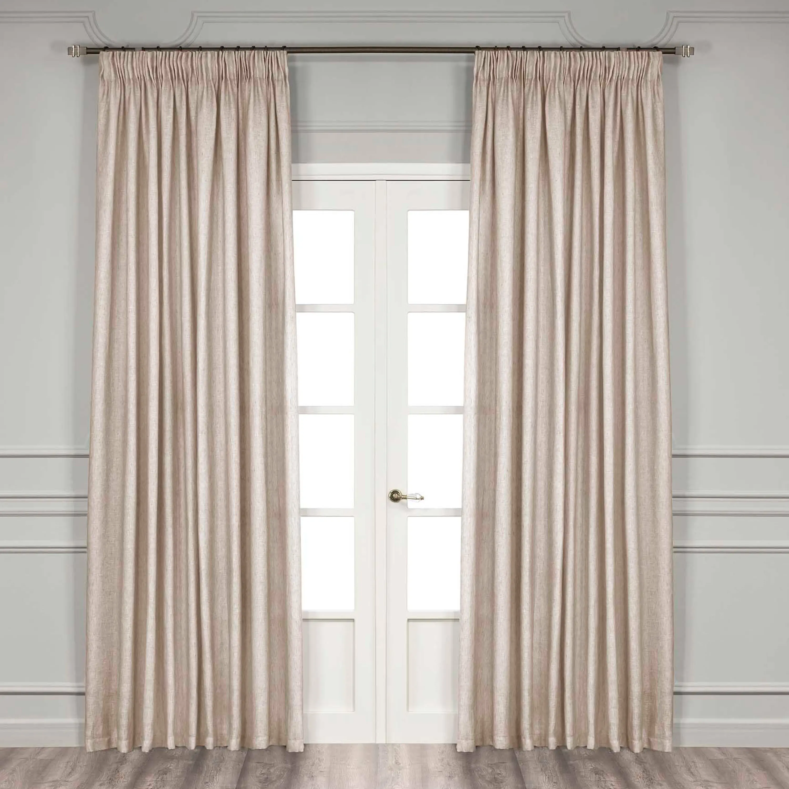 Curtains - Larson | Beige | 59" x 108" - Image 2