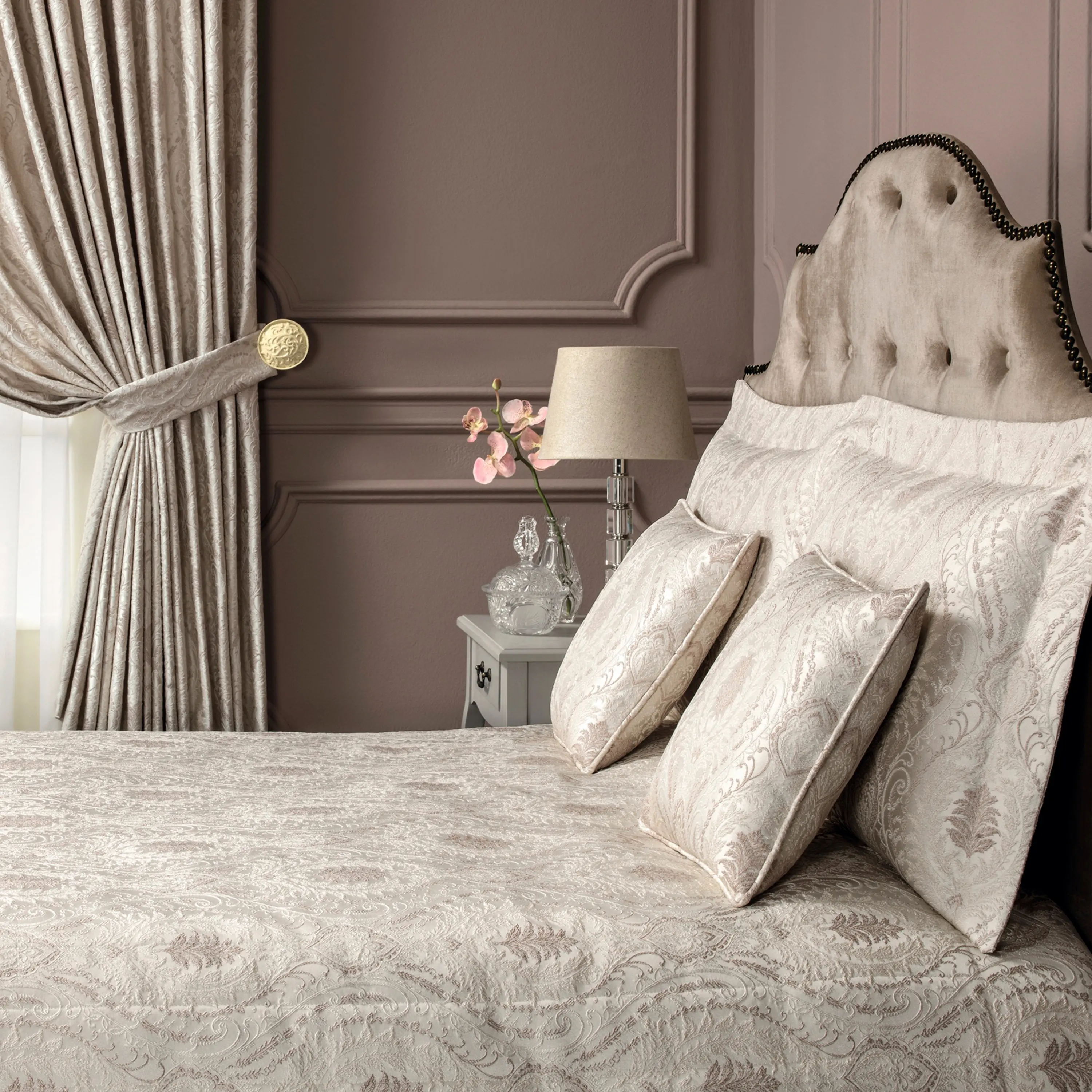 Decorative Pillow - Bellagio | Ivory/Beige | 16" x 16" - Image 3