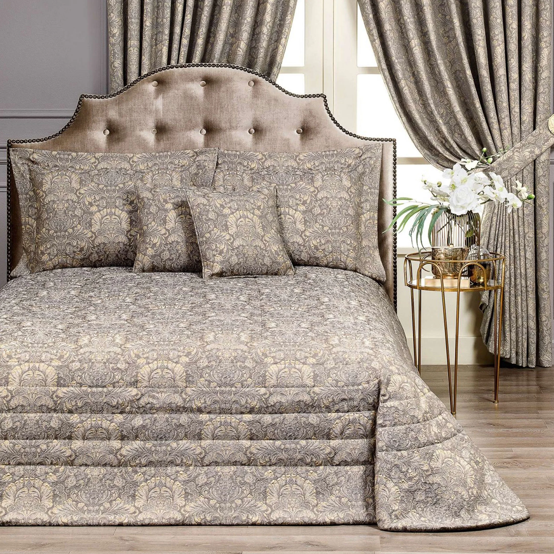 Decorative Pillowcase - Venice | Violet/Brown/Gold | 20" x 28"