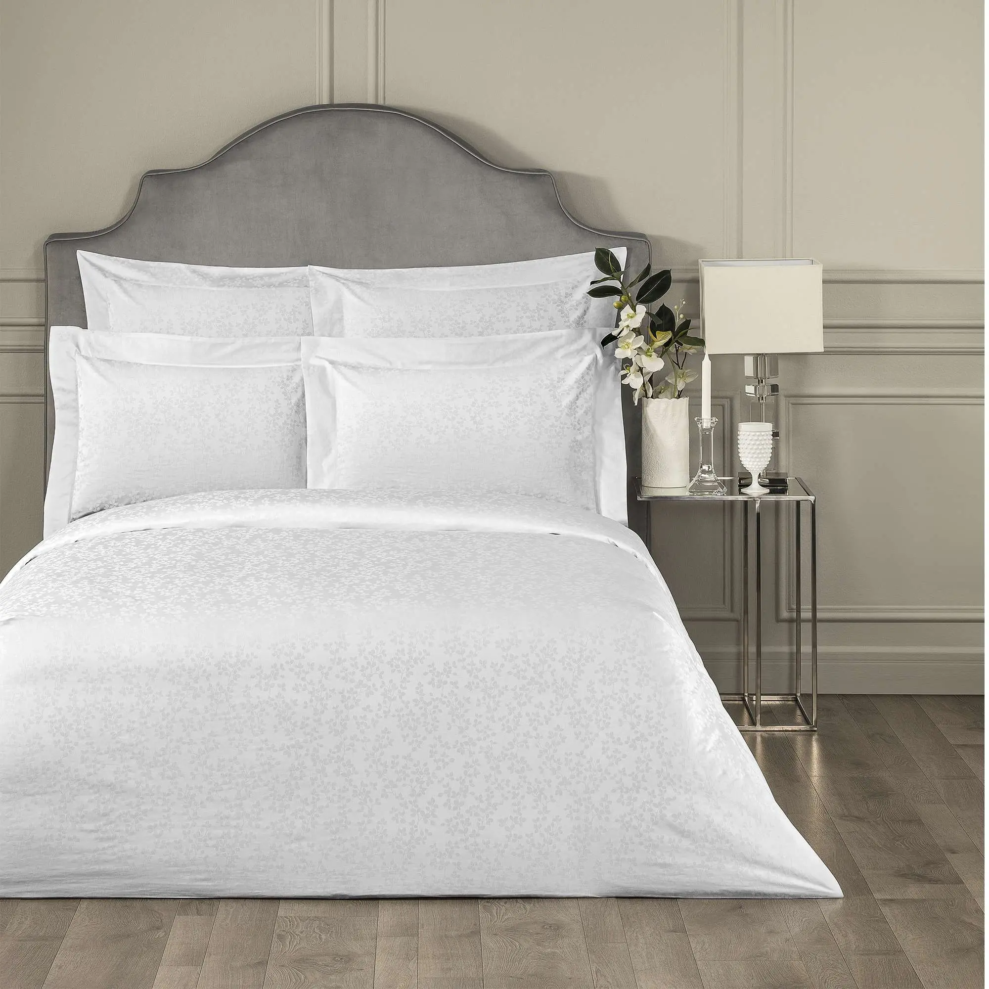 Duvet Cover - Adriana | Snow/White | King