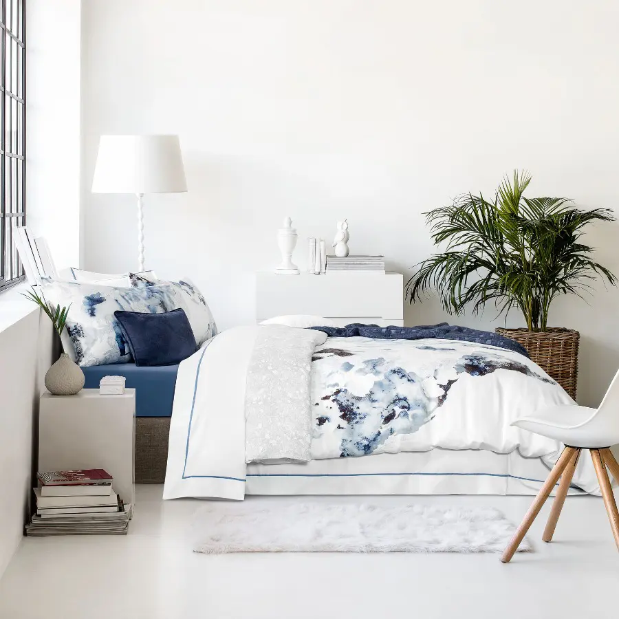 Duvet Cover - Magellan | White/Blue | Single - Image 2