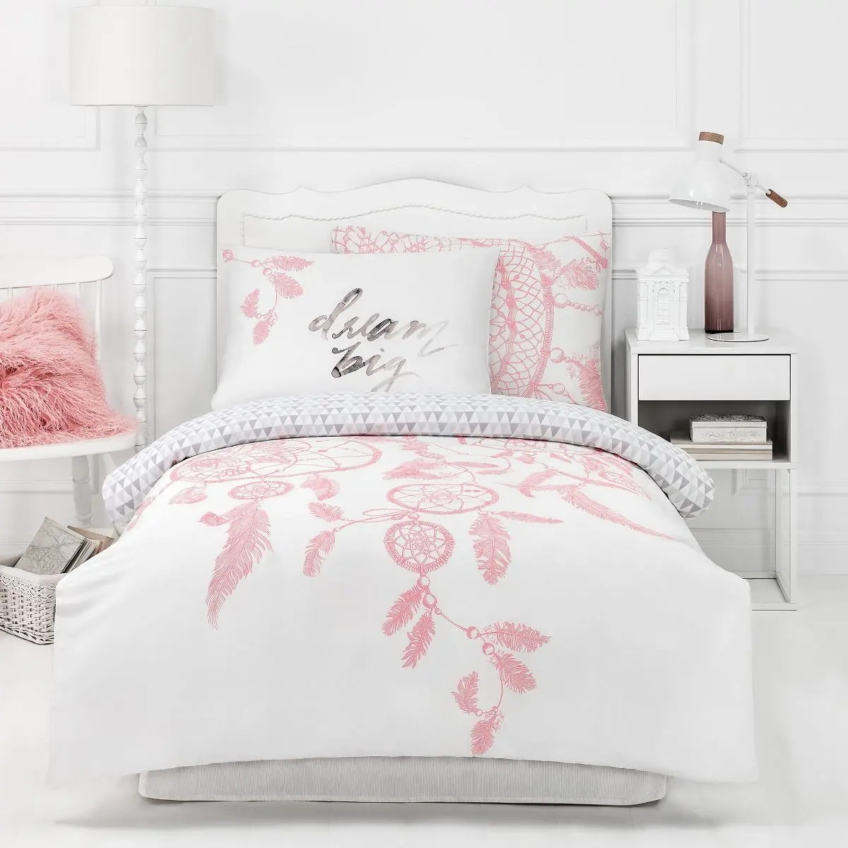 Duvet Cover - Rene | Pink | Full