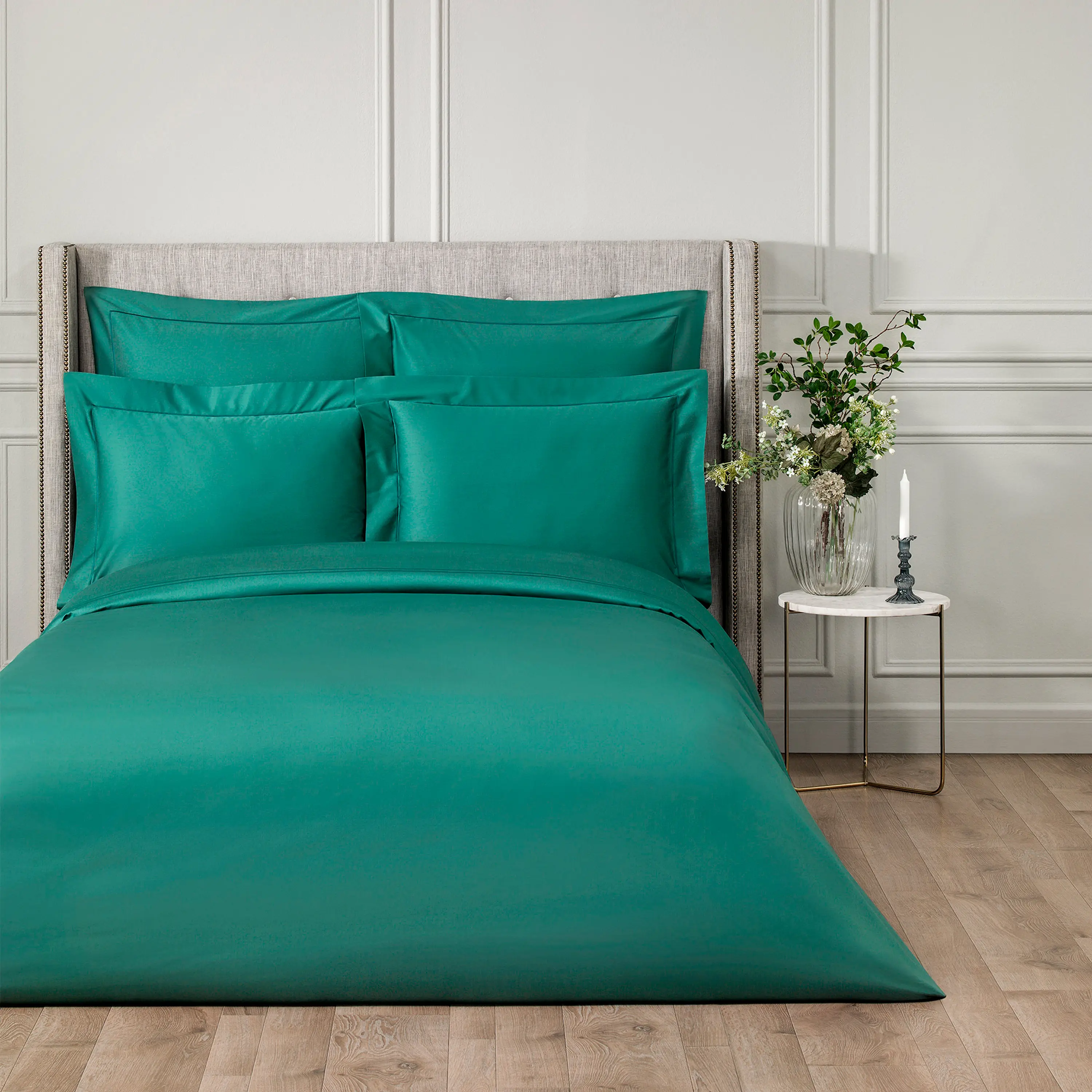 Duvet Cover - Rhapsody | Green | Super King - Image 2