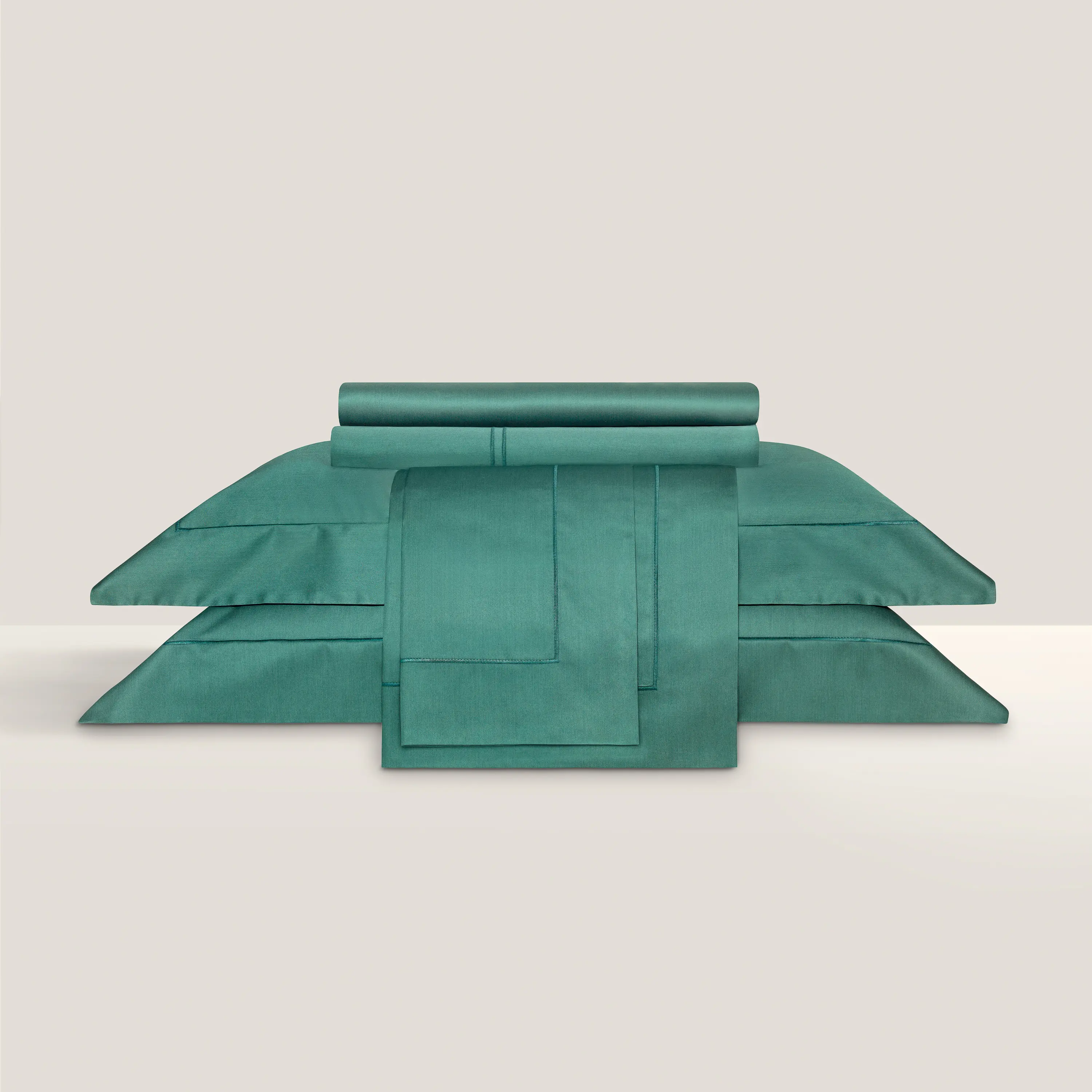 Duvet Cover - Rhapsody | Green | Super King - Image 4