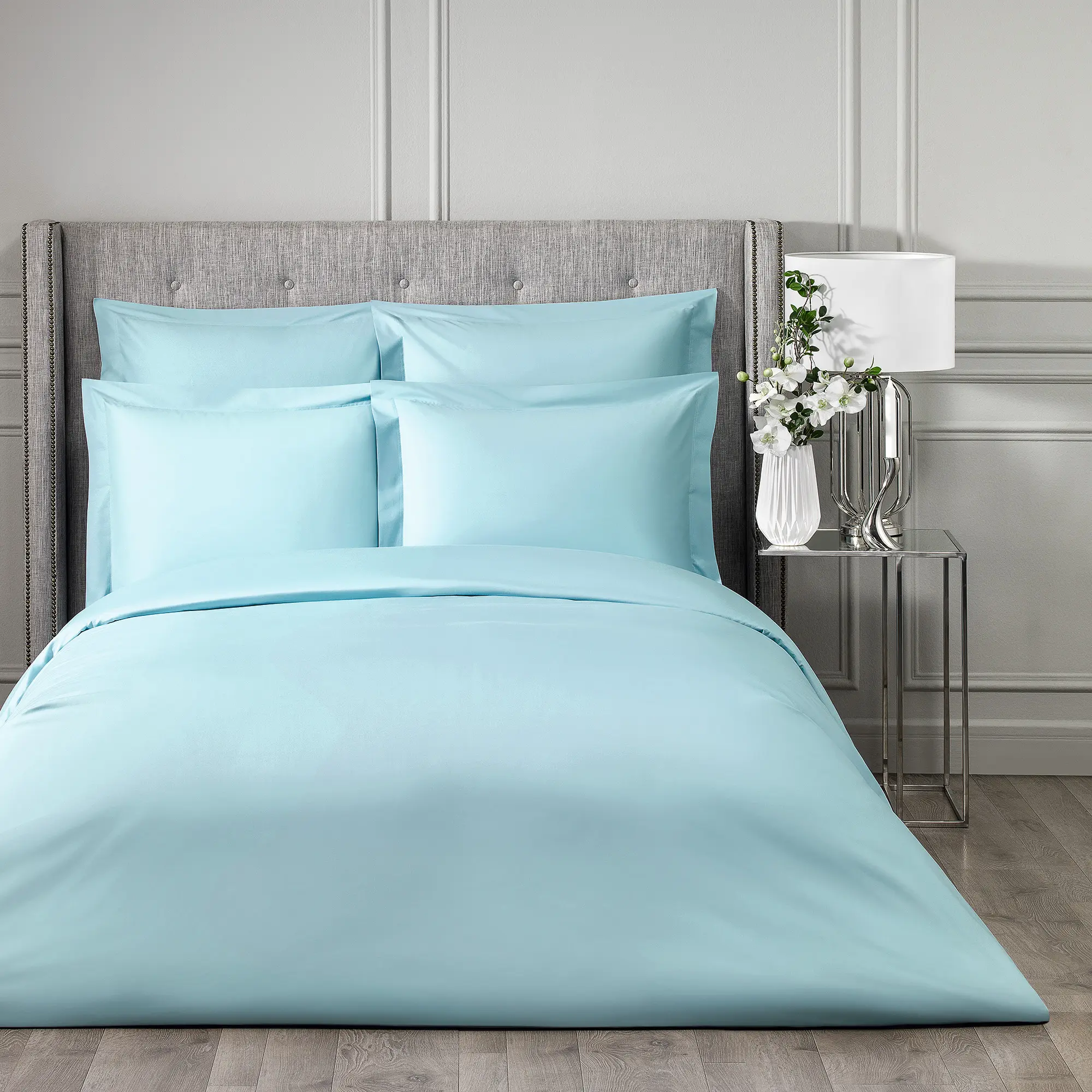 Duvet Cover - Royal | Light Blue | Super King