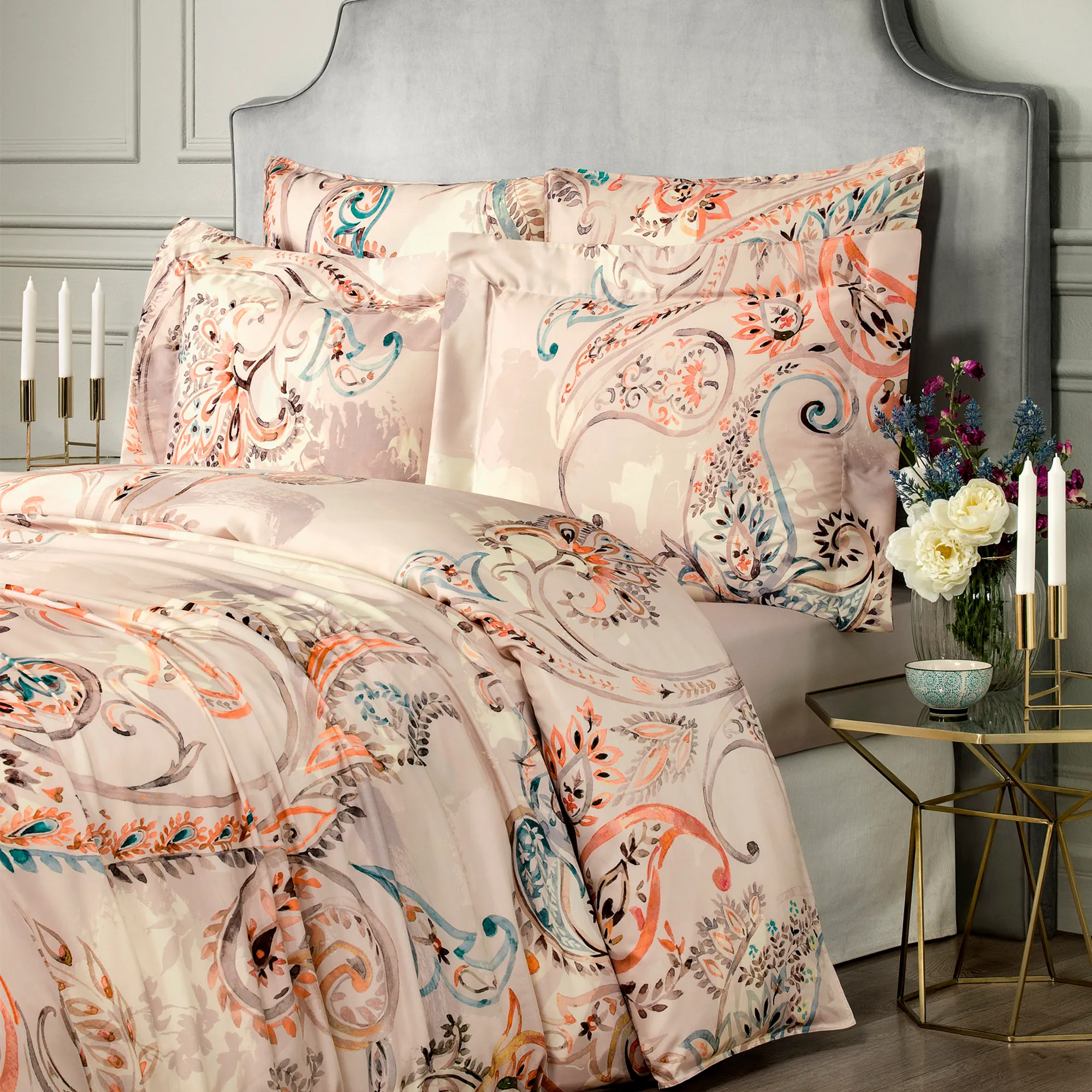 Flat Sheet - Adagio | Beige | Queen - Image 2