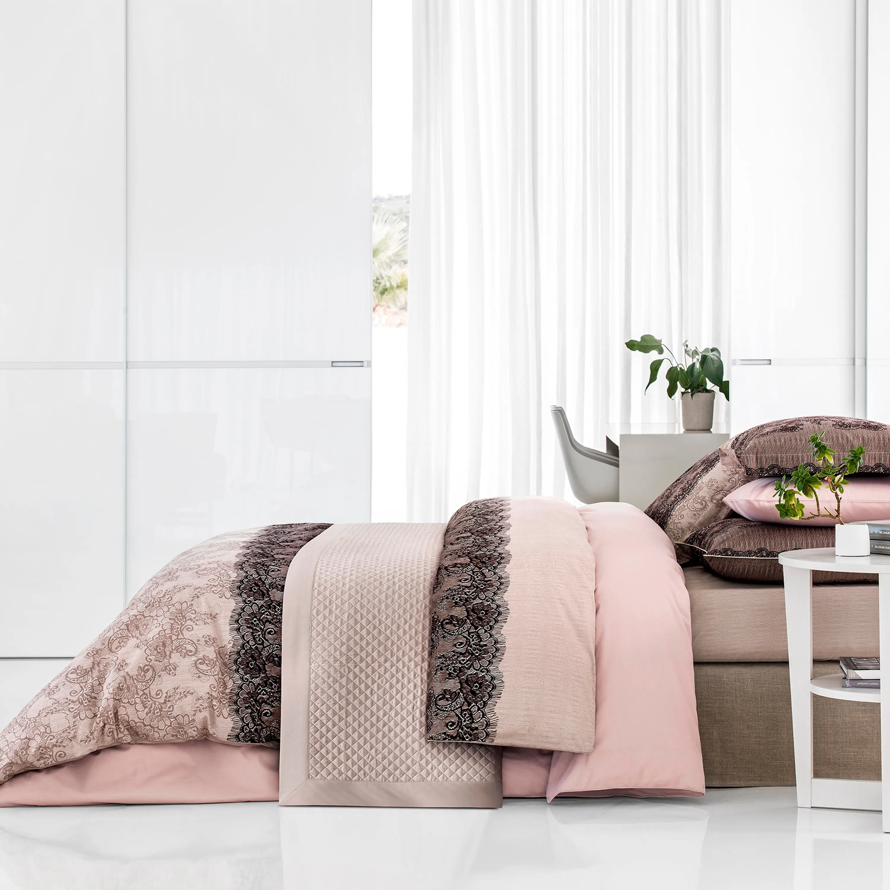 Flat Sheet - Ajur | Beige | Twin - Image 2
