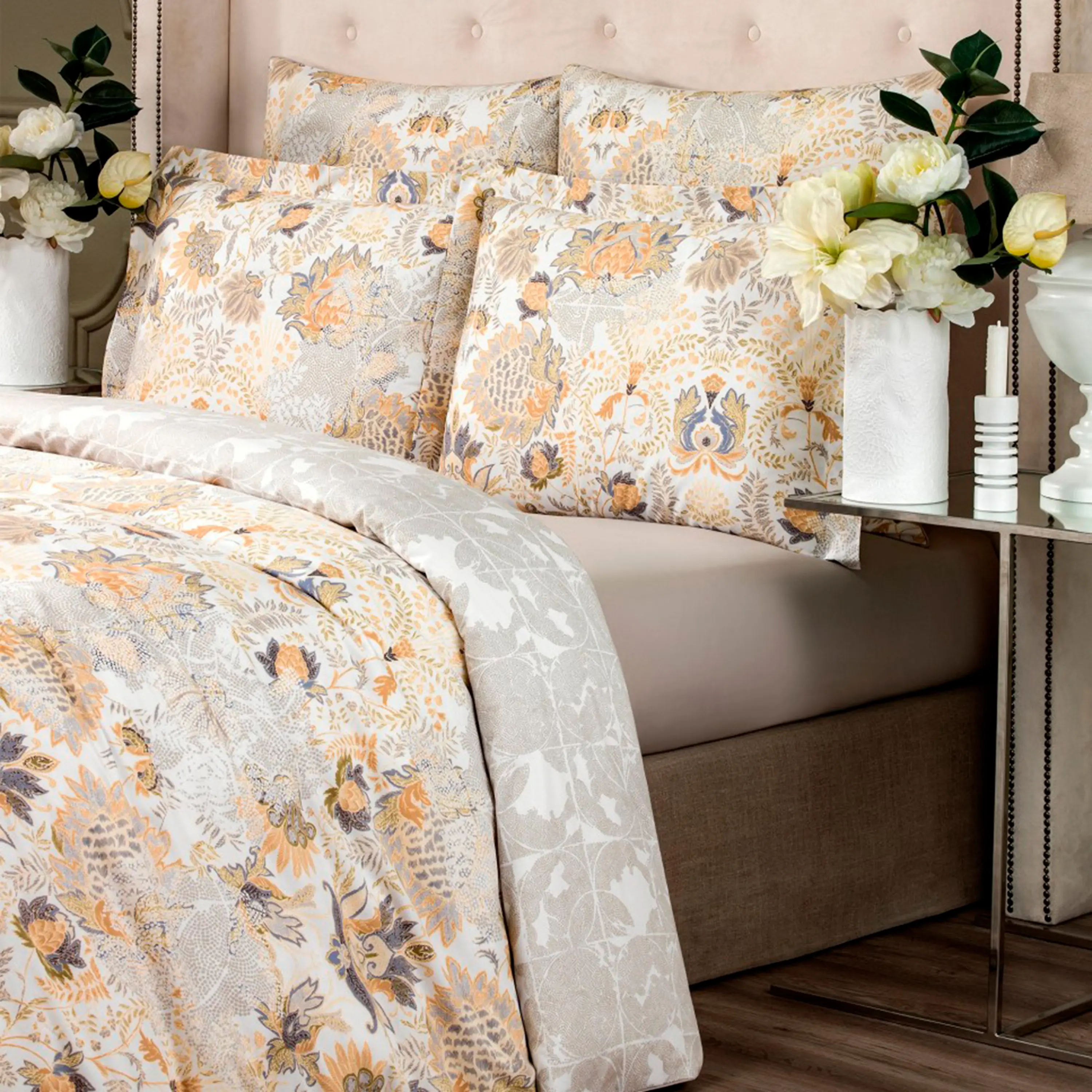 Flat Sheet - Aldo | Grey | Queen - Image 4