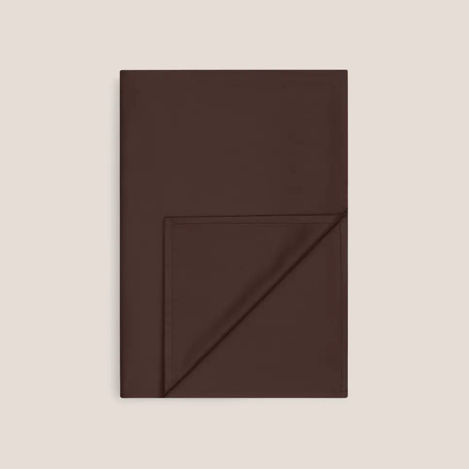 Flat Sheet - Amrita | Brown | Queen - Image 2