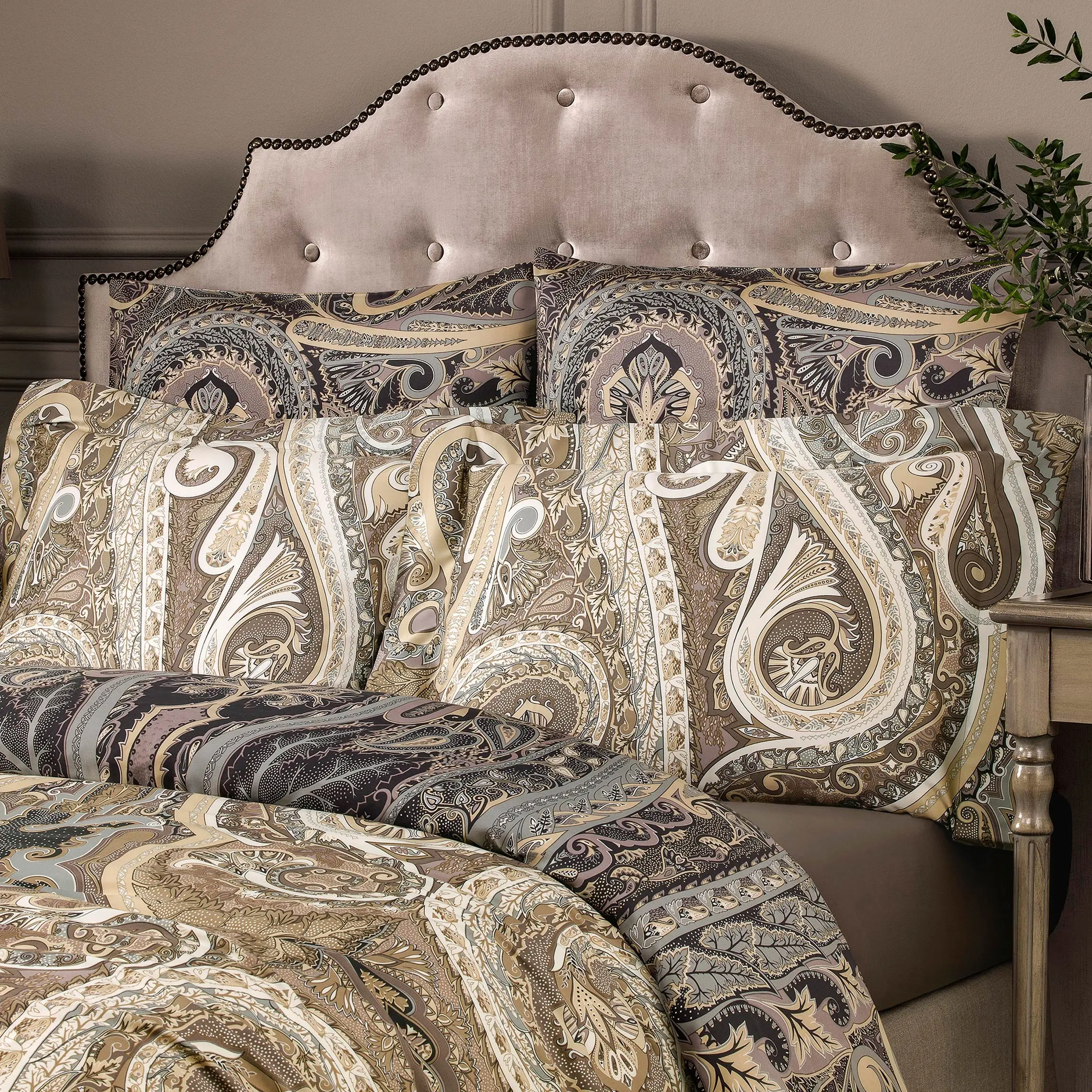 Flat Sheet - Amrita | Brown | Queen - Image 4