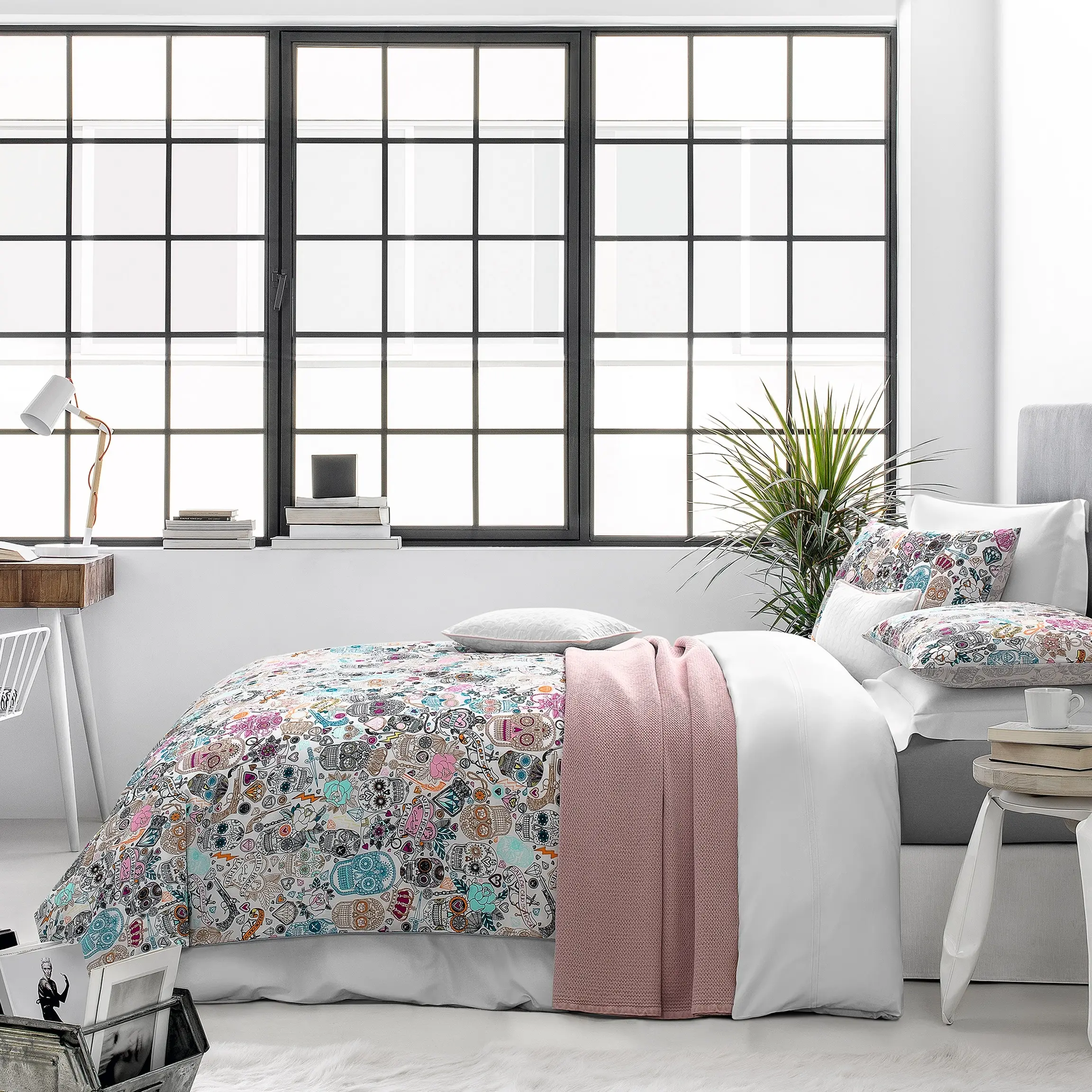 Flat Sheet - Arabella | Grey | Single - Image 5
