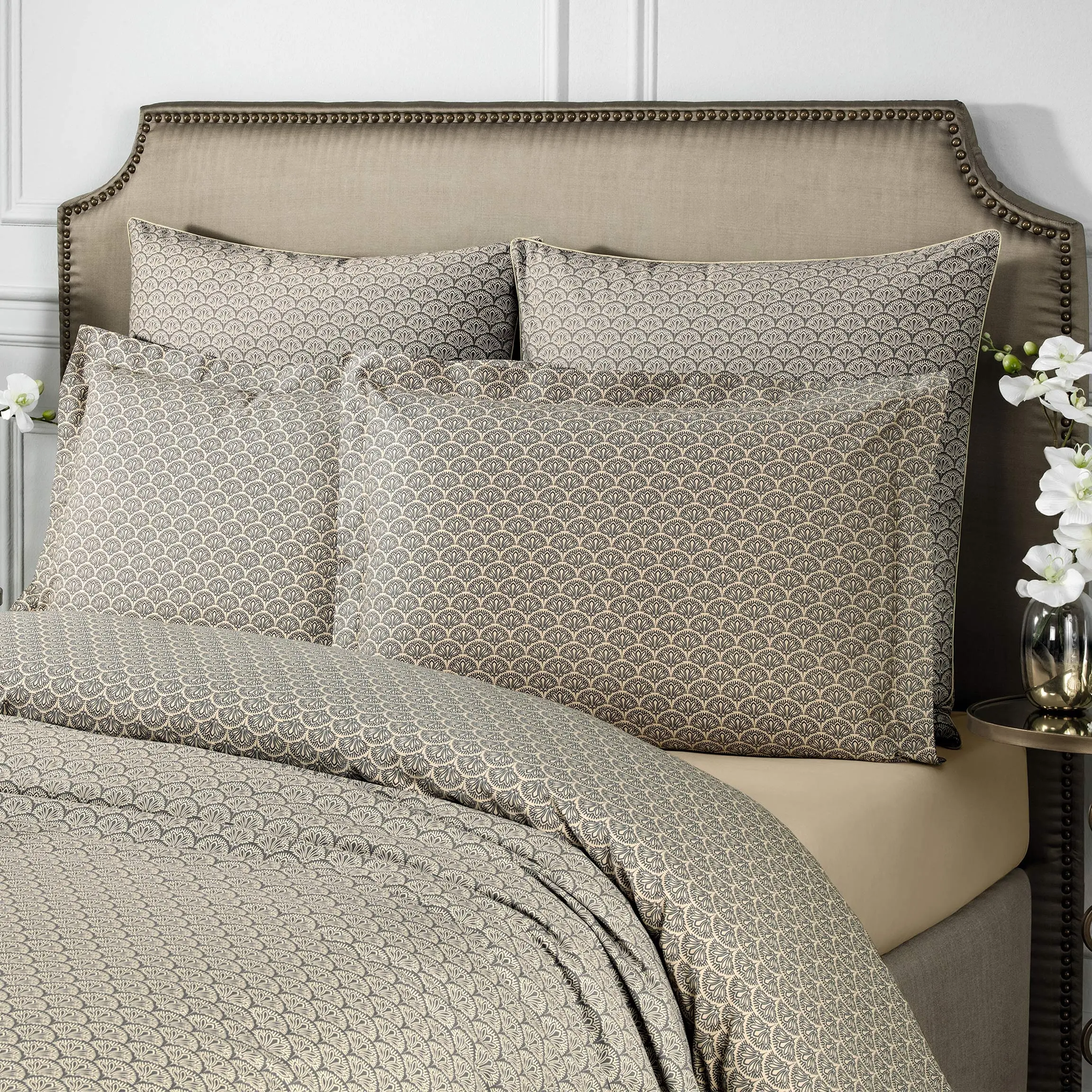 Flat Sheet - Art Deco | Beige | Queen - Image 2