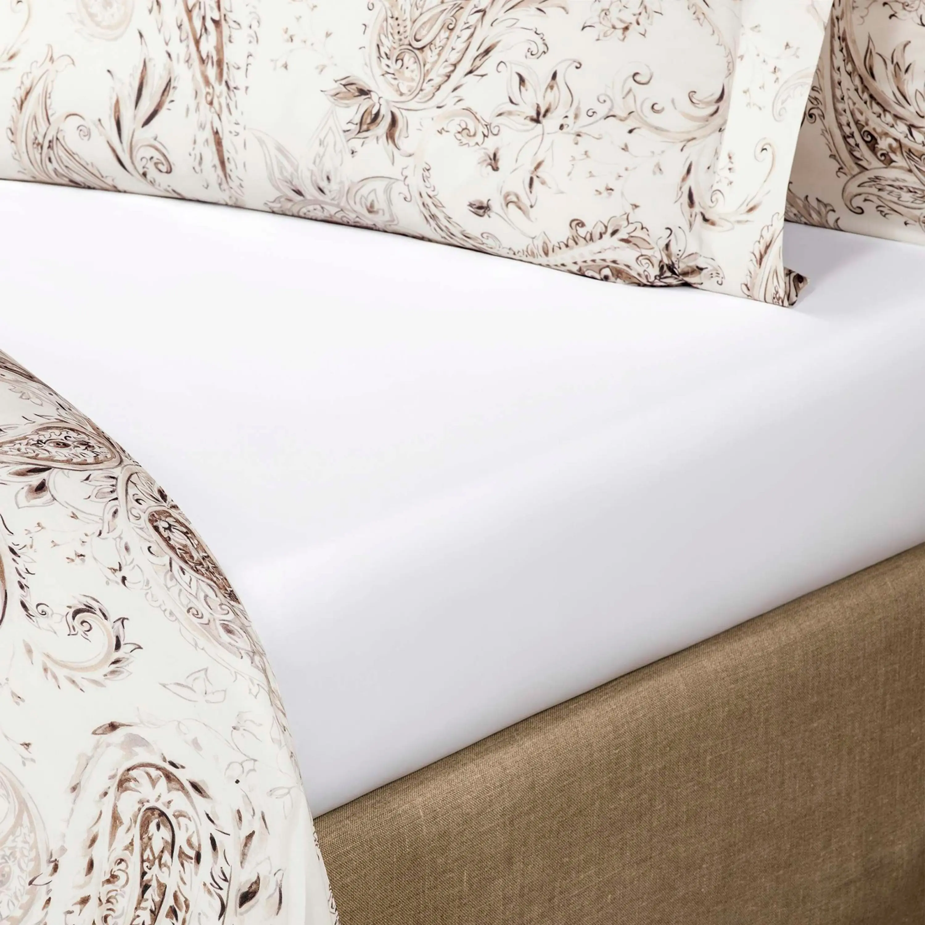 Flat Sheet - Bianca | White | Queen