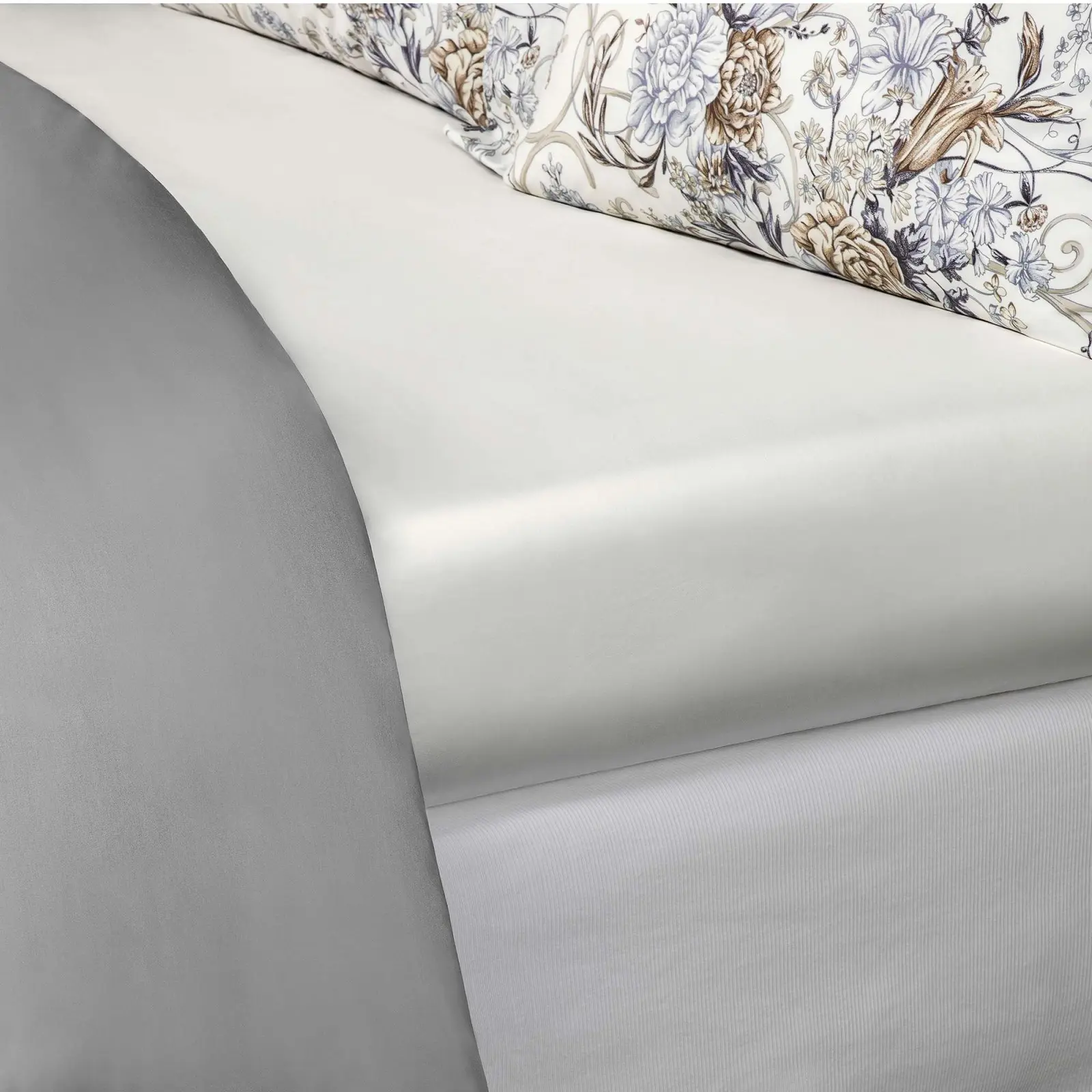Flat Sheet - Carol | White | Queen