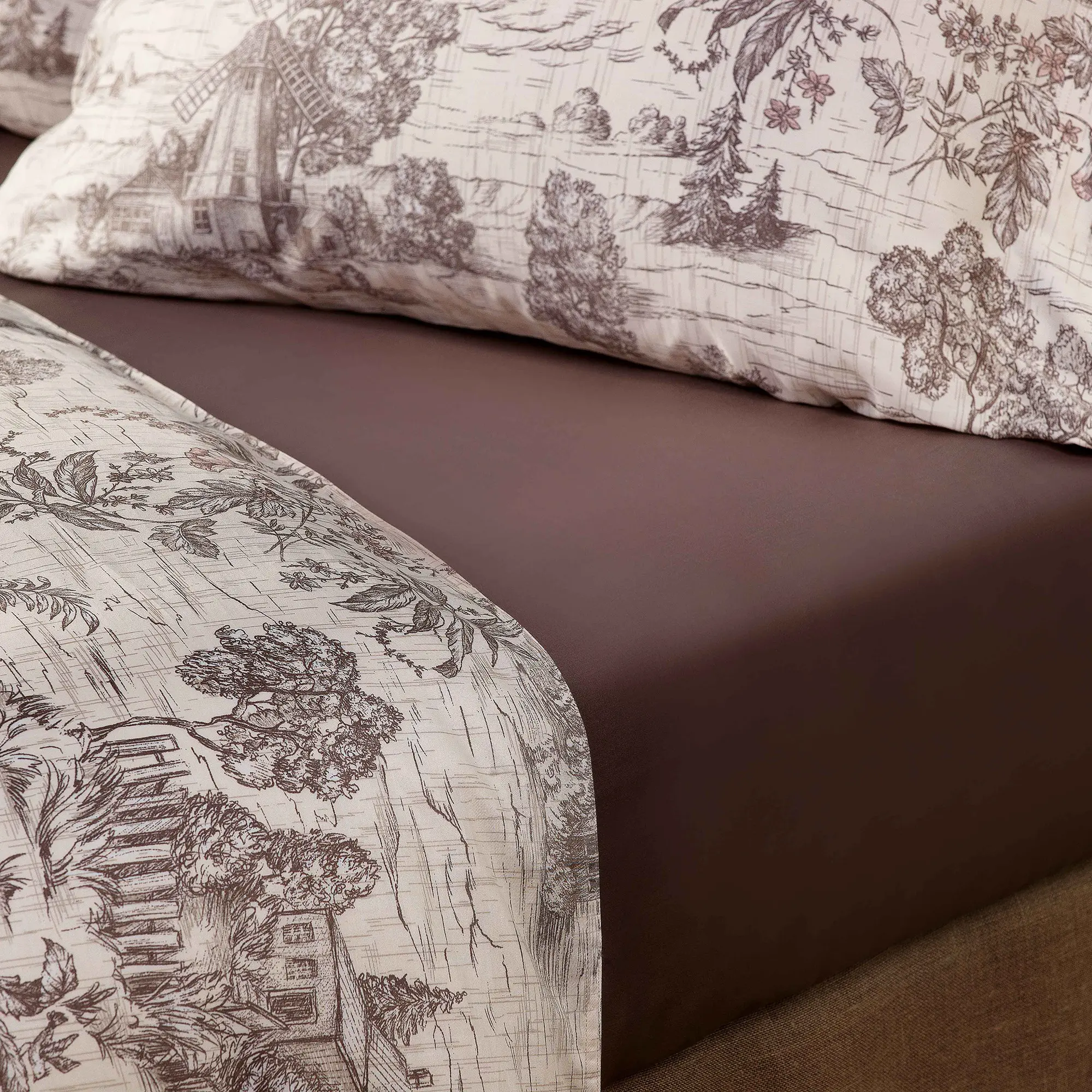 Flat Sheet - Chateau | Creamy Ecru | Twin