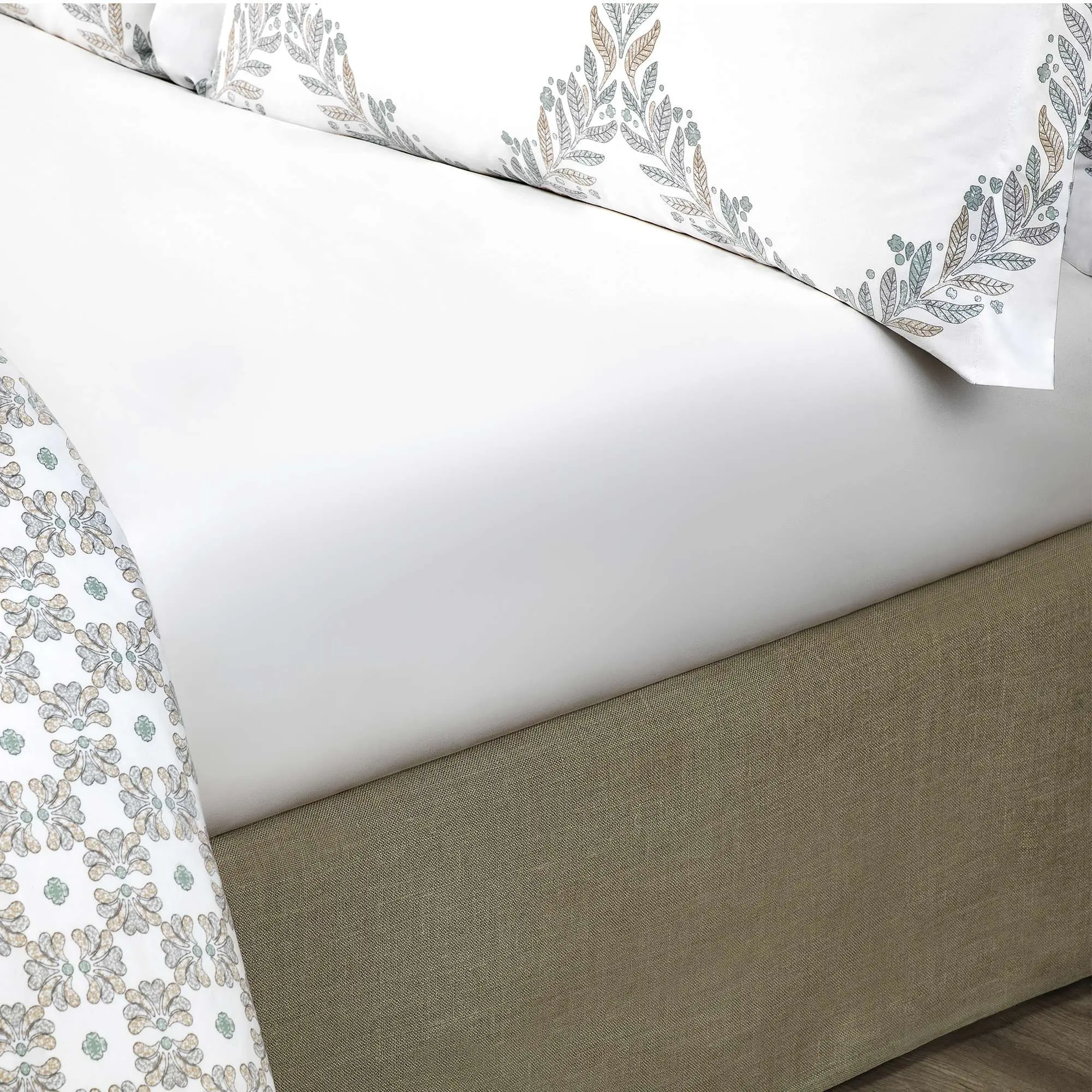 Flat Sheet - Chloe | White | Twin
