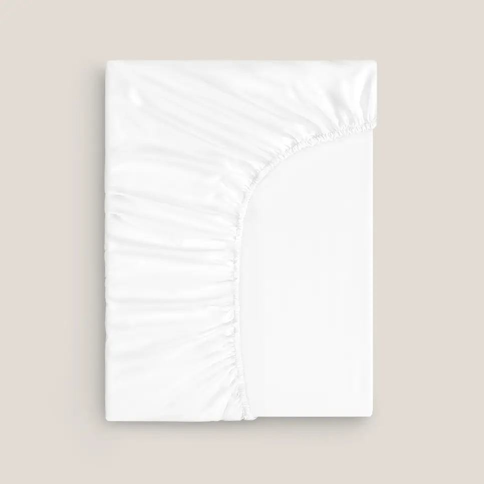 Flat Sheet - Chloe | White | Twin - Image 3