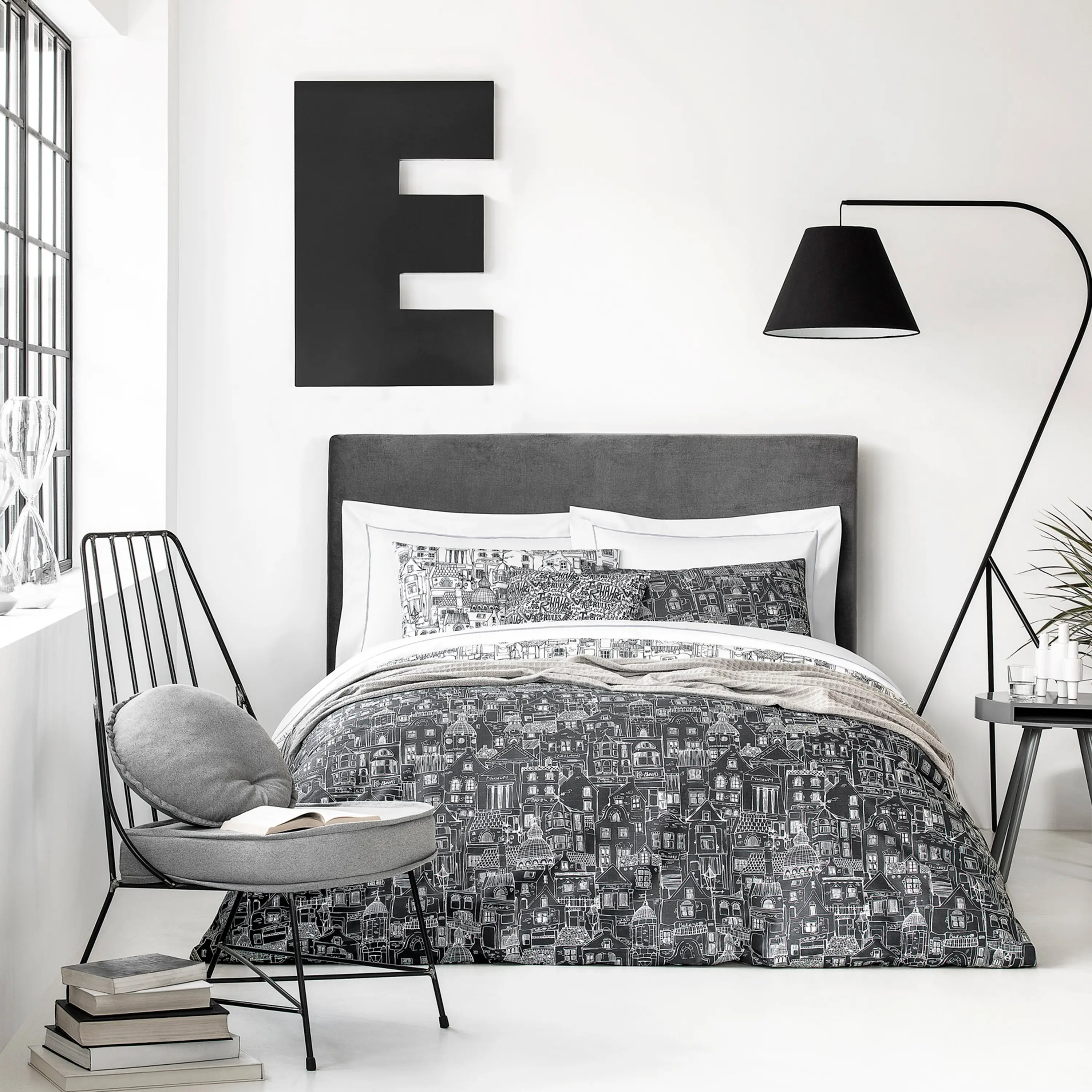 Flat Sheet - City | Anthracite Gray | Single - Image 2