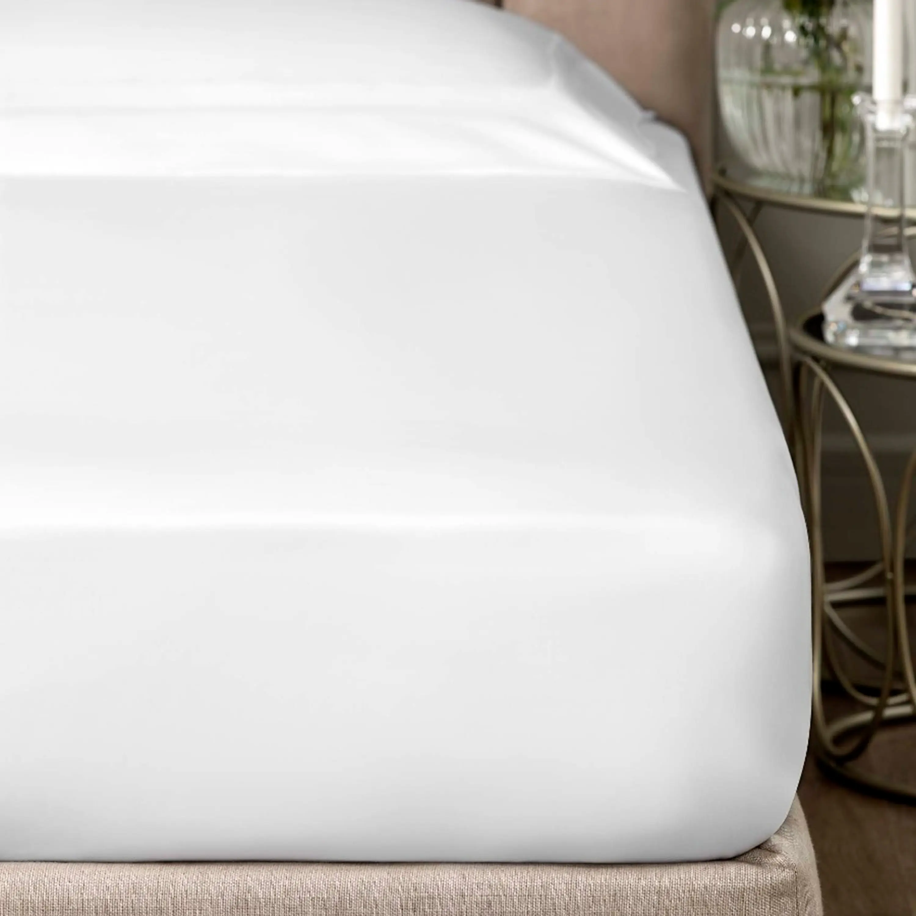 Flat Sheet - Jasper | White | Super King