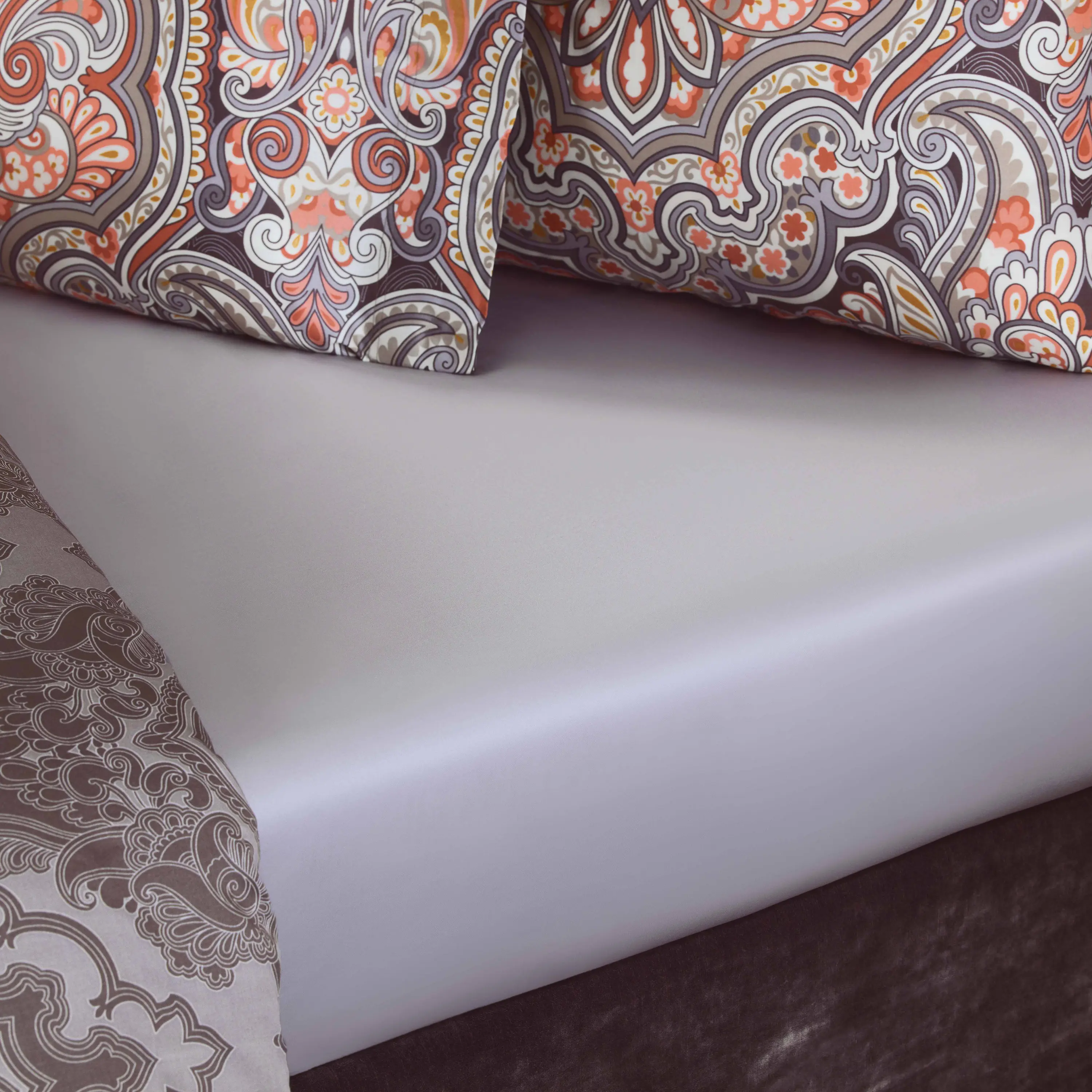 Flat Sheet - Marrakesh | Grey | Twin