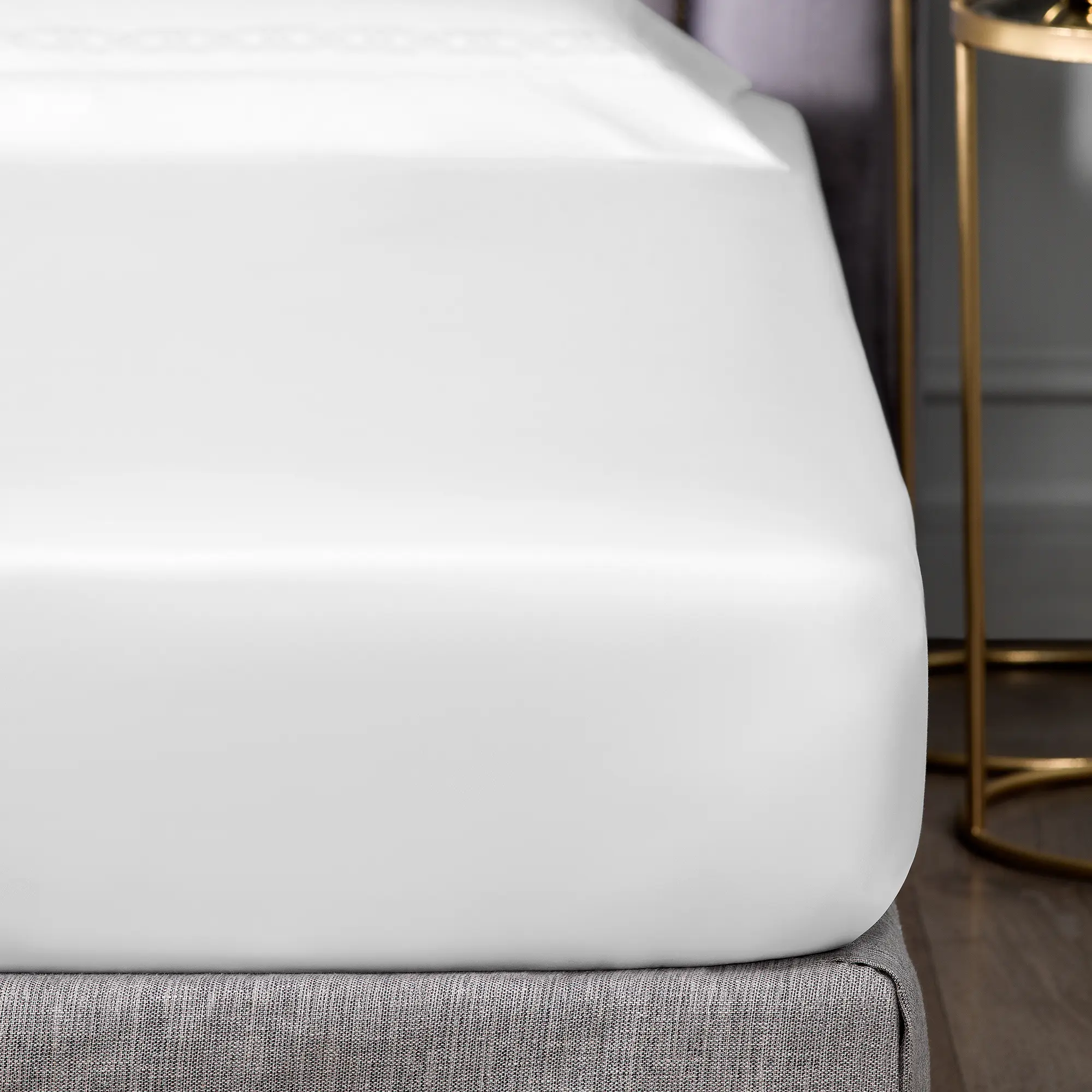 Flat Sheet - Mia | White | Super King