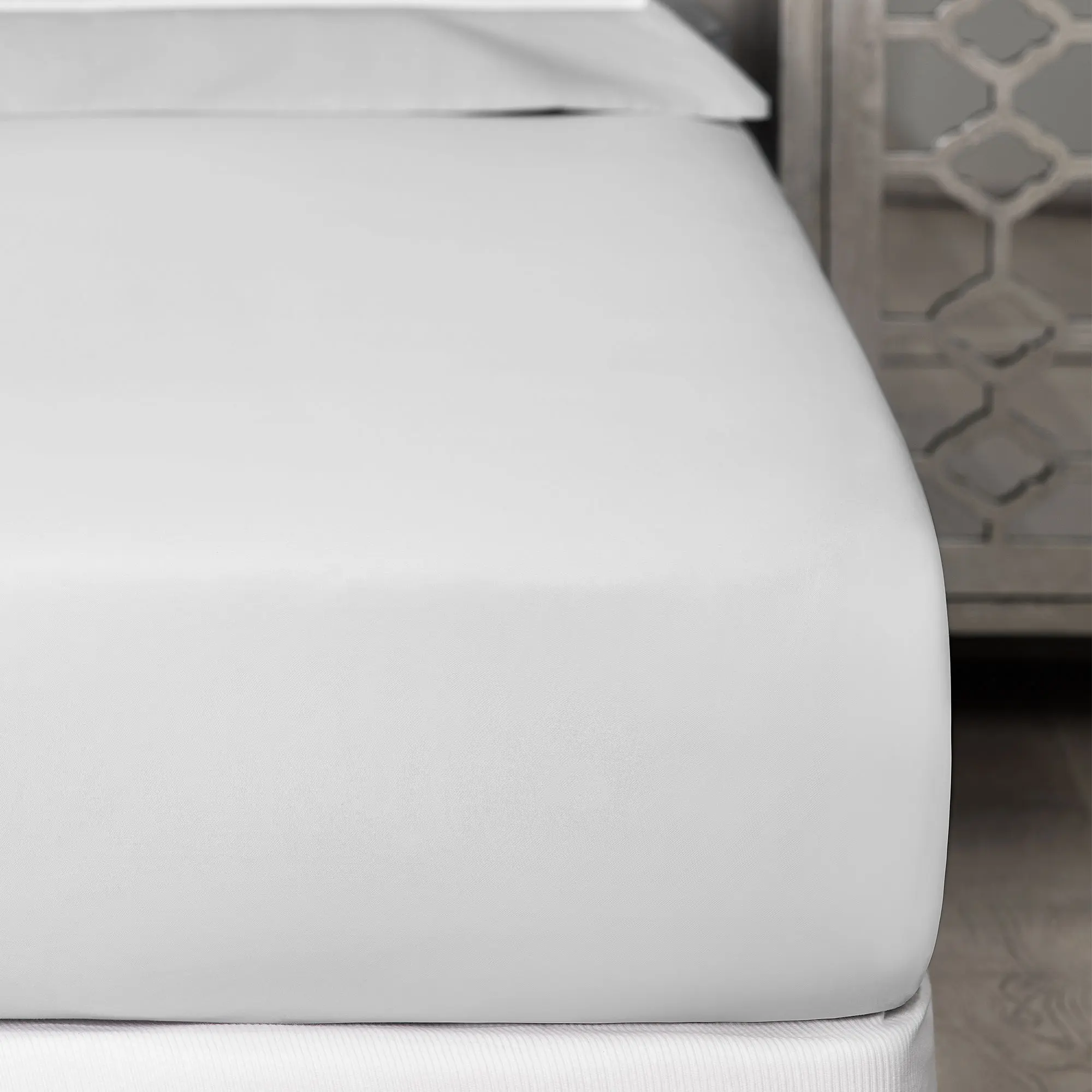 Flat Sheet - Plaza | Grey | Super King