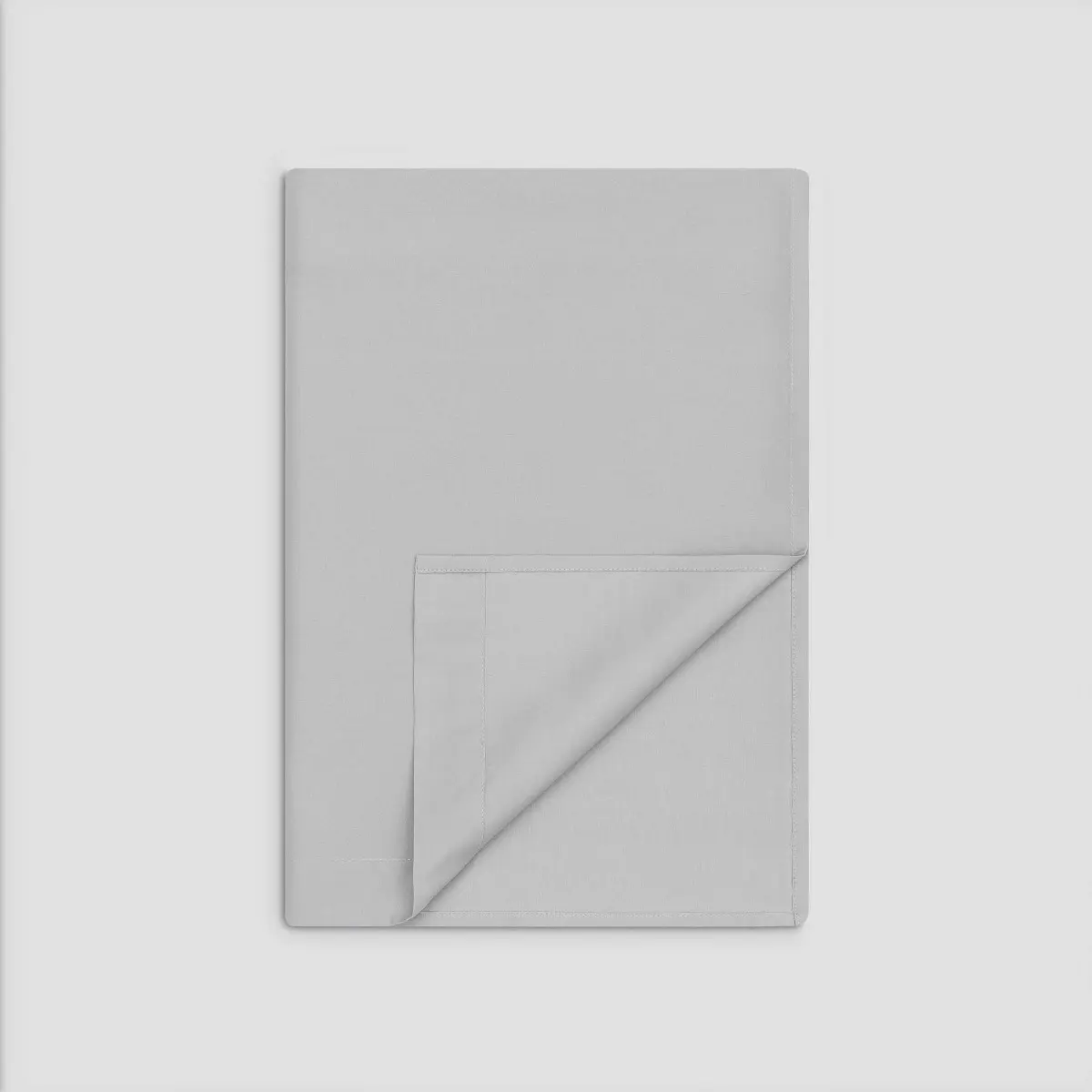 Flat Sheet - Plaza | Grey | Super King - Image 2