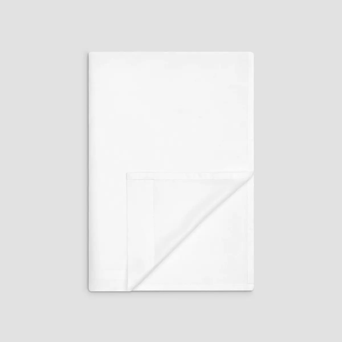 Flat Sheet - Plaza | White | Queen - Image 2