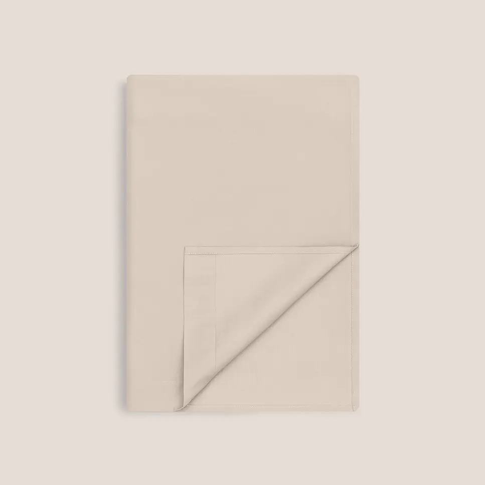 Flat Sheet - Royal | Light Beige | Queen - Image 3