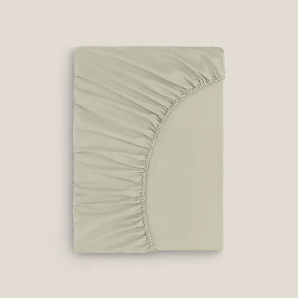 Flat Sheet - Royal | Olive Green | Super King - Image 4