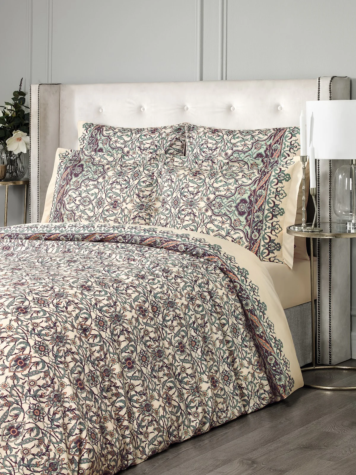 Flat Sheet - Samira | Ecru | Twin - Image 2