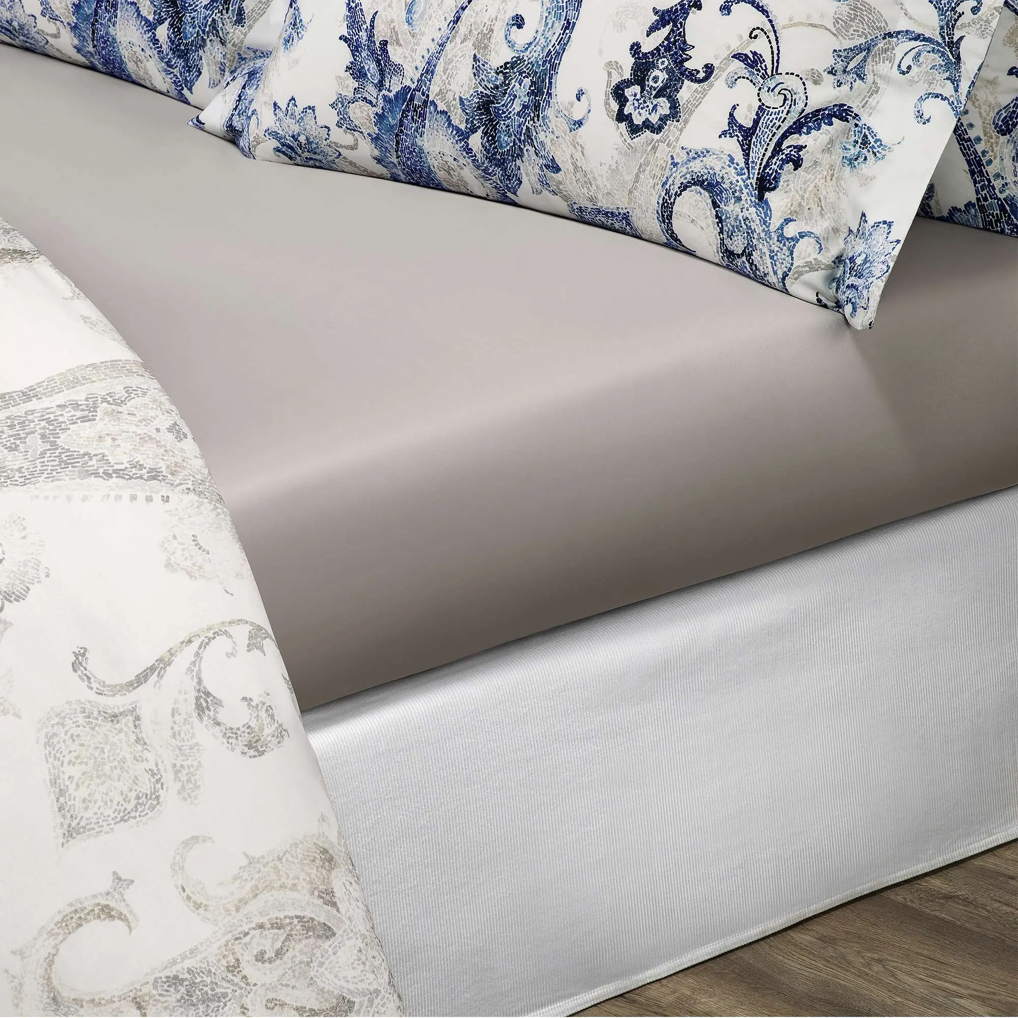 Flat Sheet - Santorini | Grey | Twin