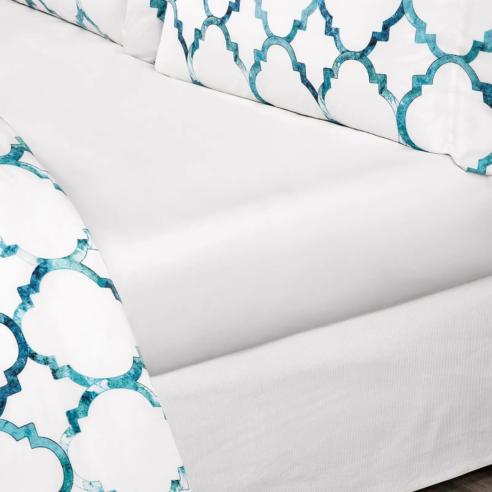 Flat Sheet - Taylor | White | Queen
