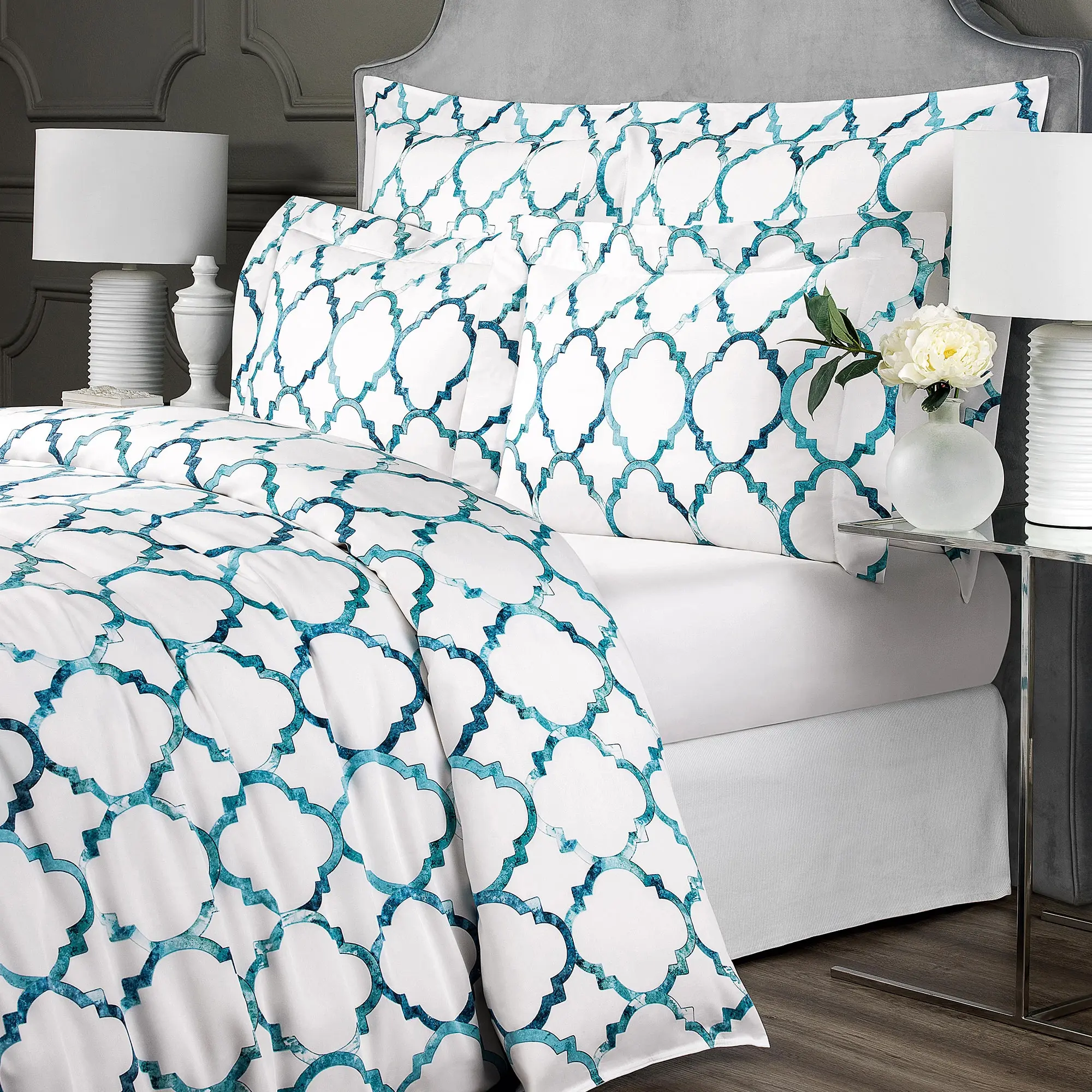 Flat Sheet - Taylor | White | Queen - Image 4
