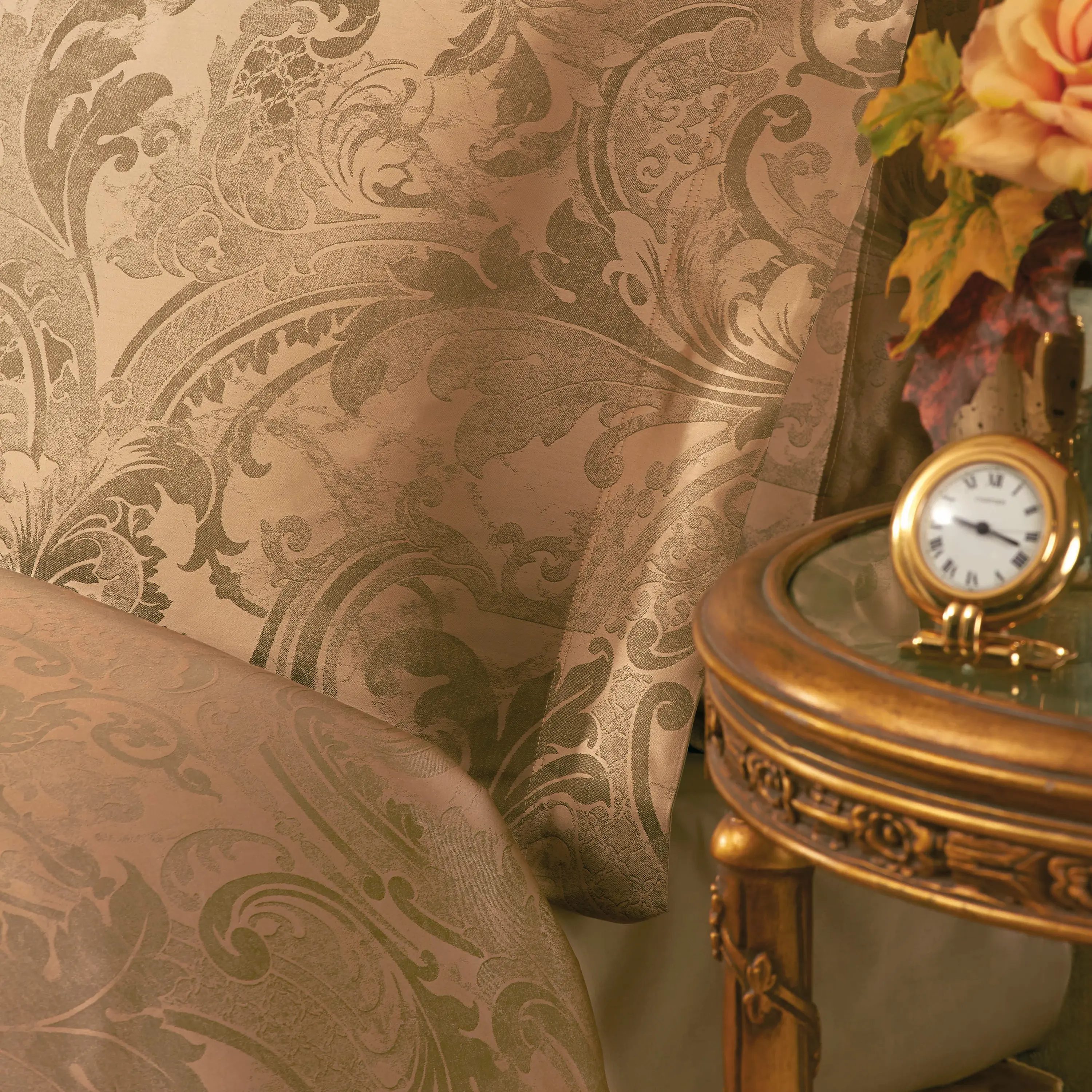 Flat Sheet - Vanessa | Golden | King - Image 4