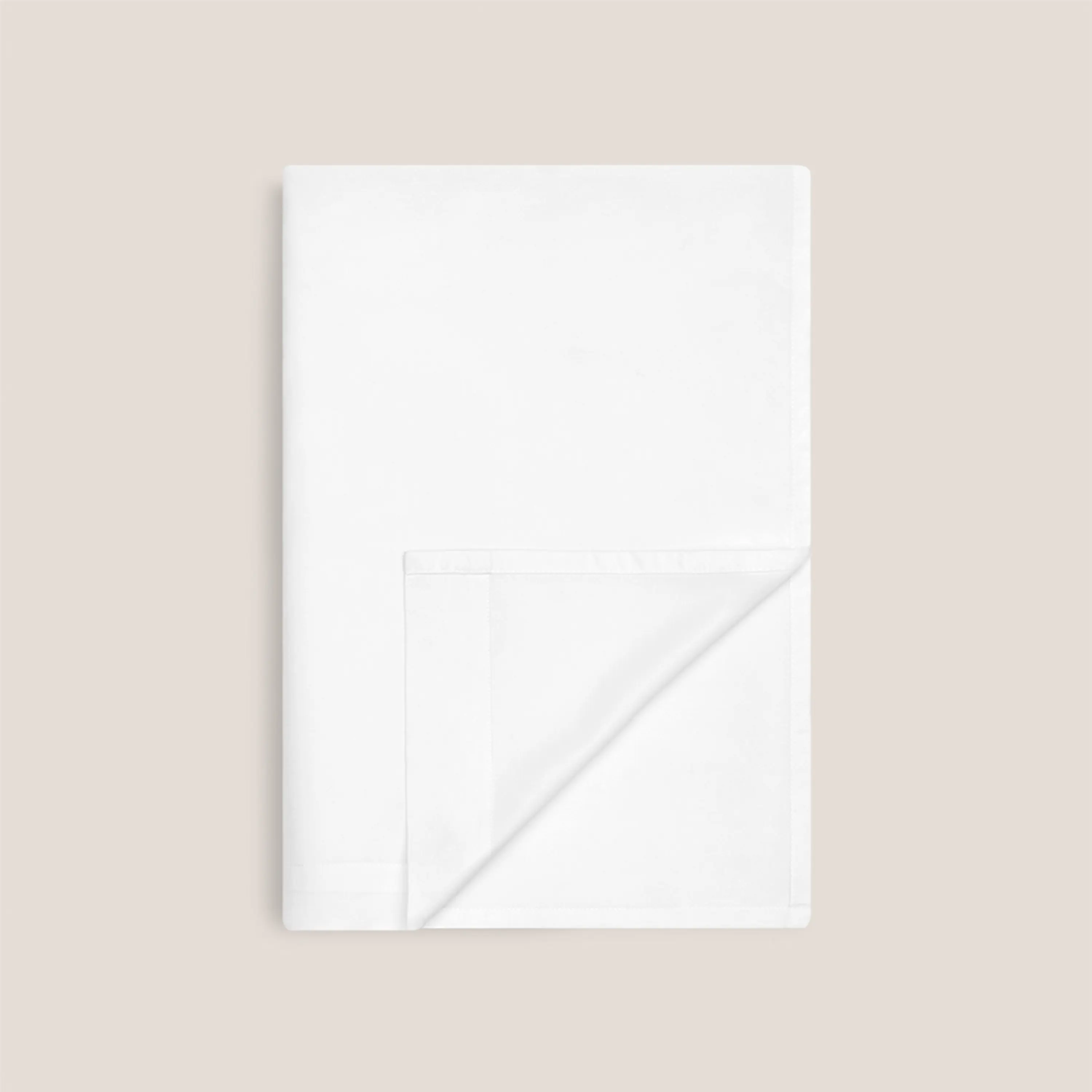 Flat Sheet - Vivien | White | Twin - Image 2