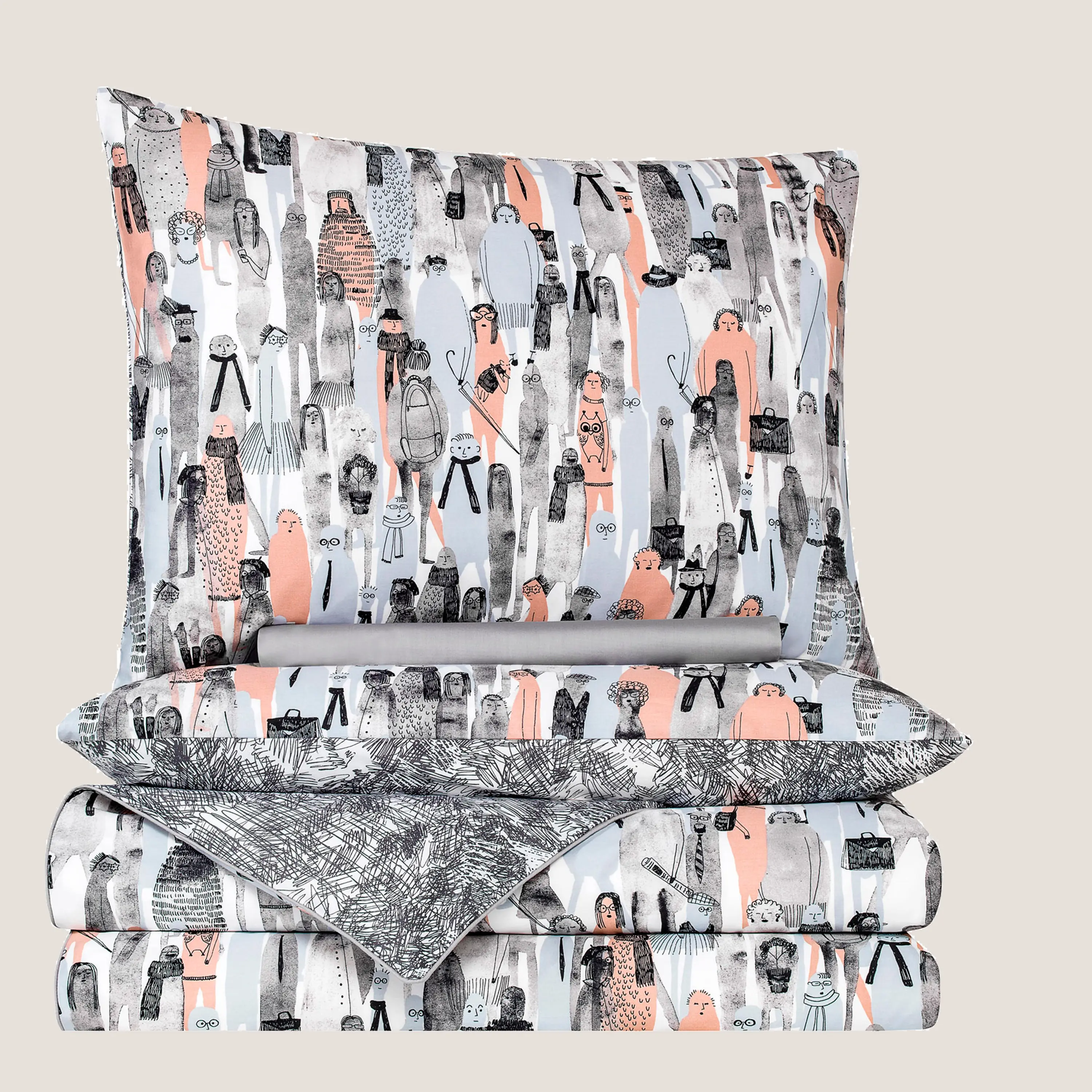 Flat Sheet - Wheely | Grey | Queen - Image 4