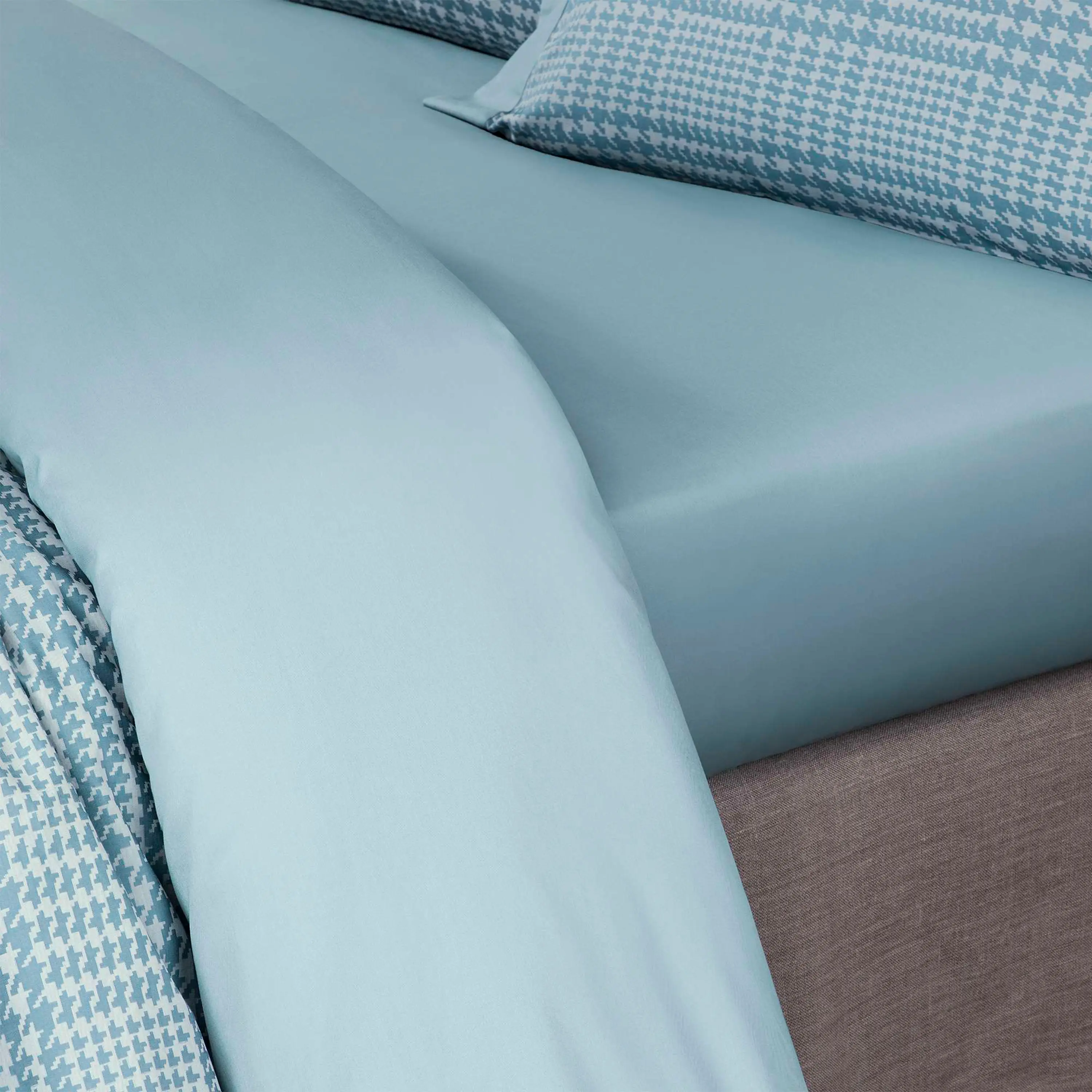 Flat Sheet - William | Light Blue | Super King