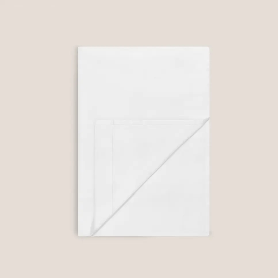 Flat Sheet - Wilton | White | Super King - Image 2