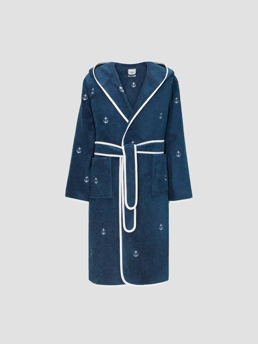 Kids | Bathrobe - Cruise | Navy Blue - Image 2