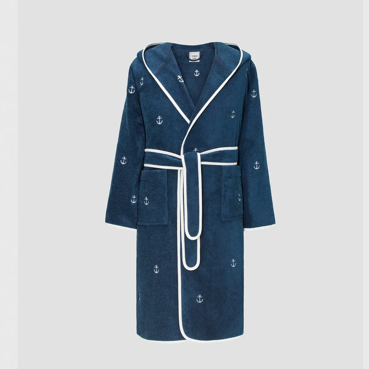 Kids | Bathrobe - Cruise | Navy Blue - Image 3