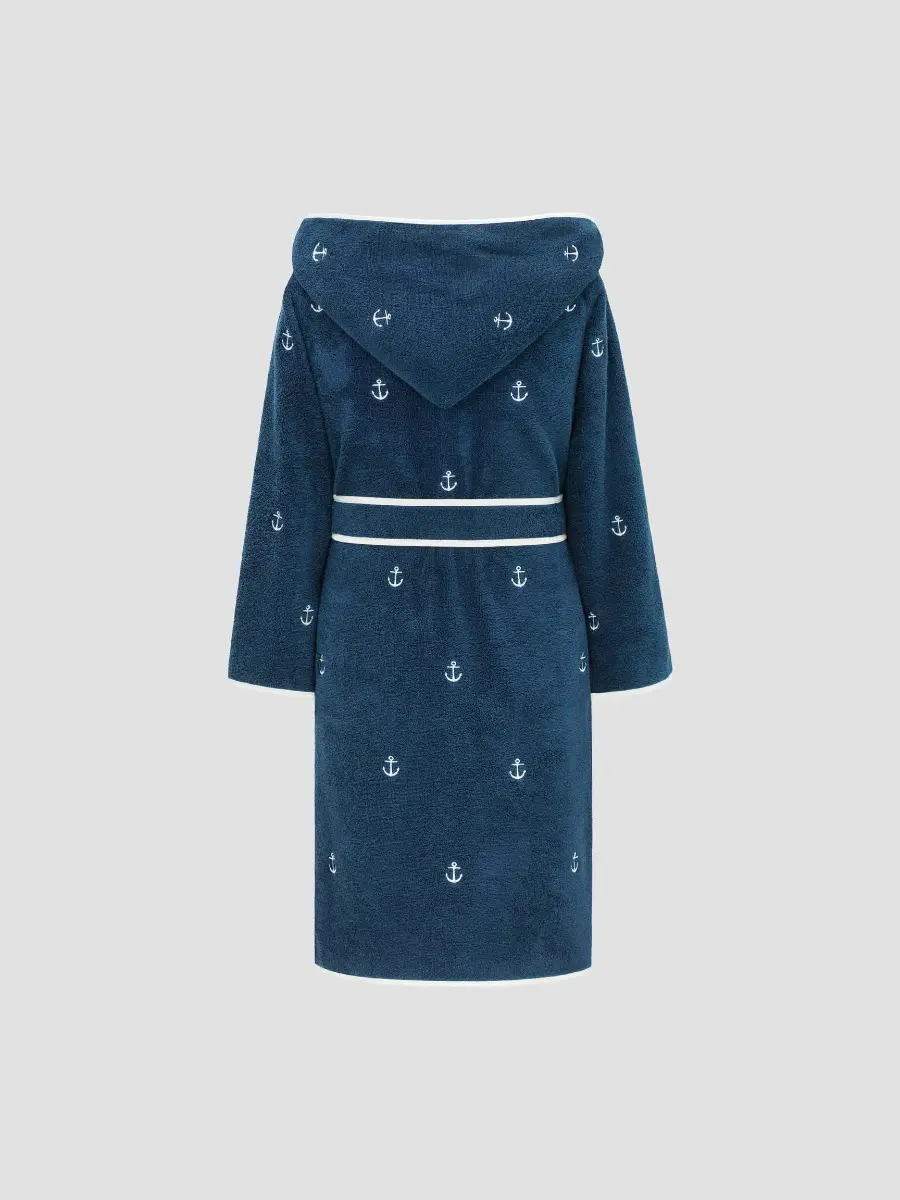 Kids | Bathrobe - Cruise | Navy Blue - Image 4
